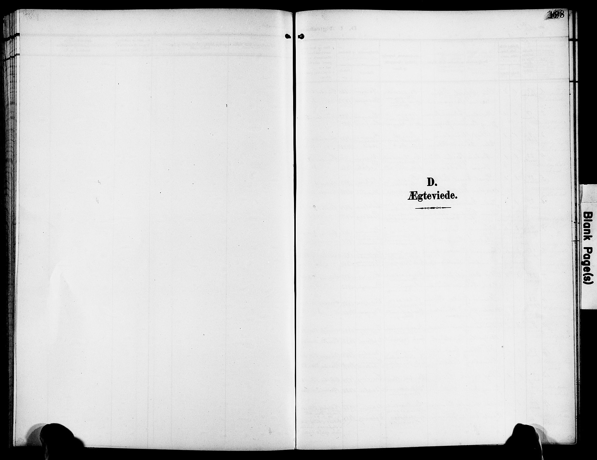 Øyestad sokneprestkontor, SAK/1111-0049/F/Fb/L0011: Klokkerbok nr. B 11, 1906-1918, s. 198