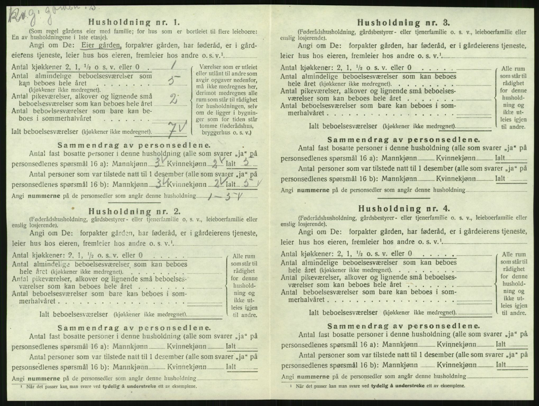 SAT, Folketelling 1920 for 1730 Røra herred, 1920, s. 44