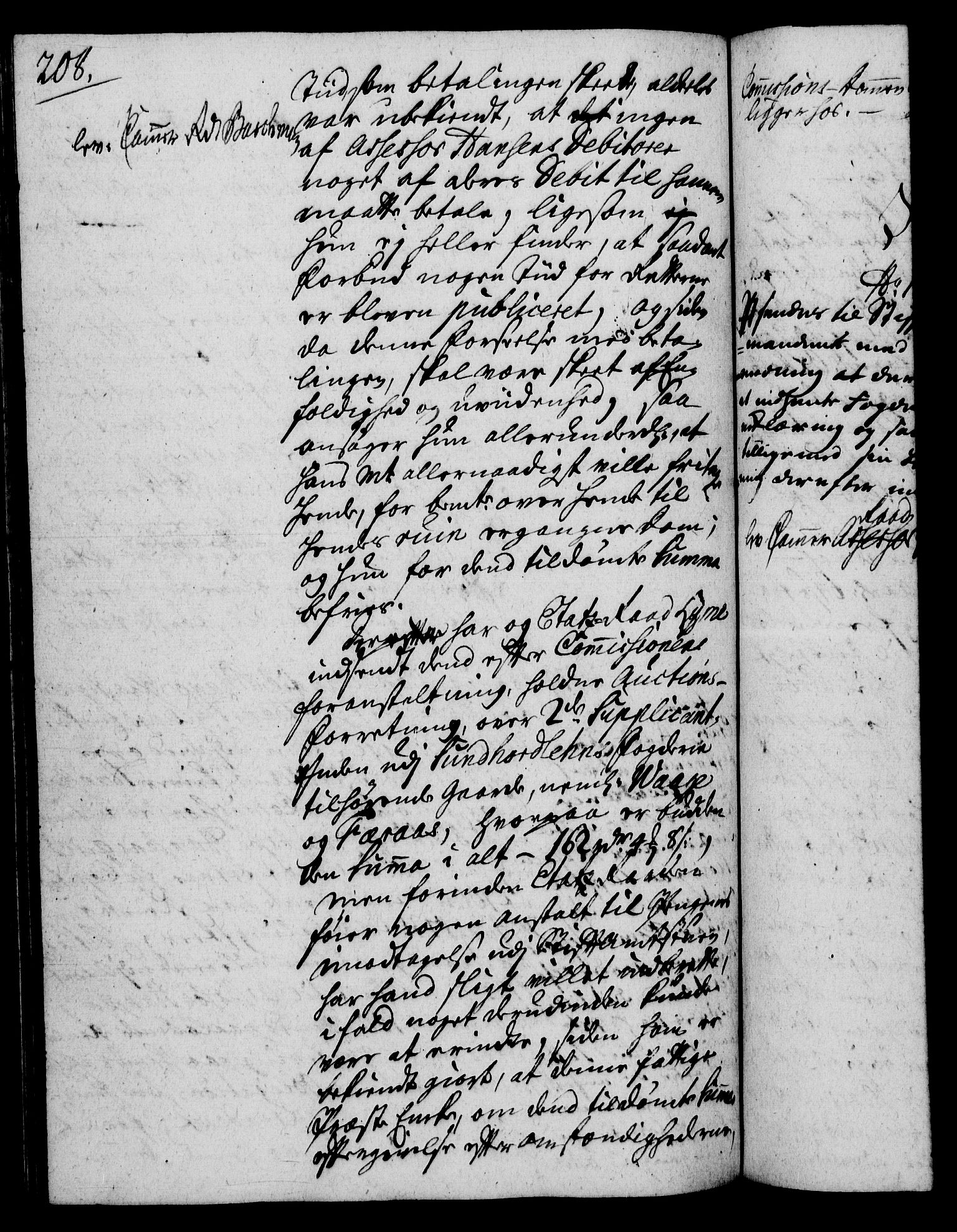 Rentekammeret, Kammerkanselliet, RA/EA-3111/G/Gh/Gha/L0023: Norsk ekstraktmemorialprotokoll (merket RK 53.68), 1741-1742, s. 208