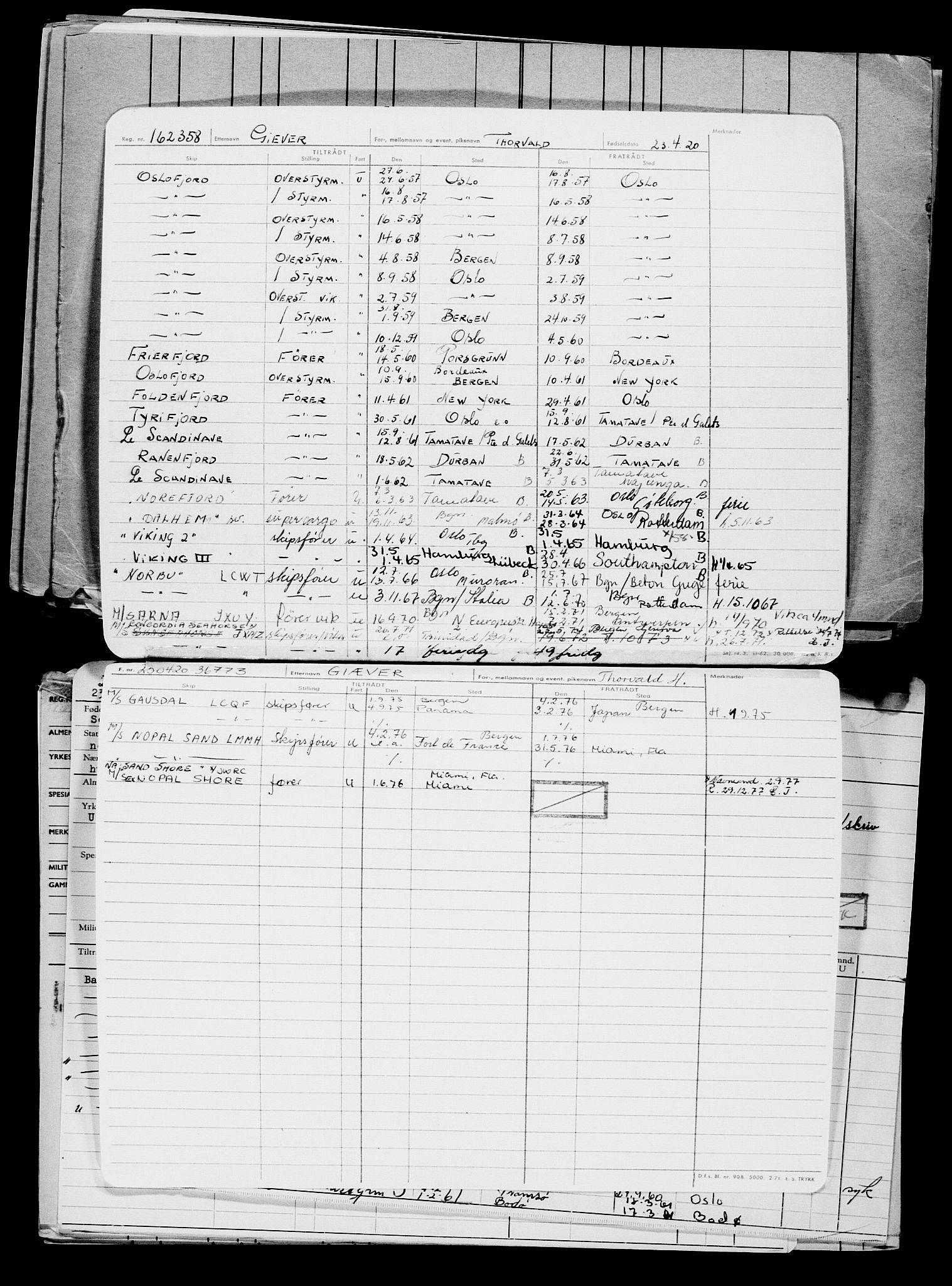 Direktoratet for sjømenn, AV/RA-S-3545/G/Gb/L0180: Hovedkort, 1920, s. 35