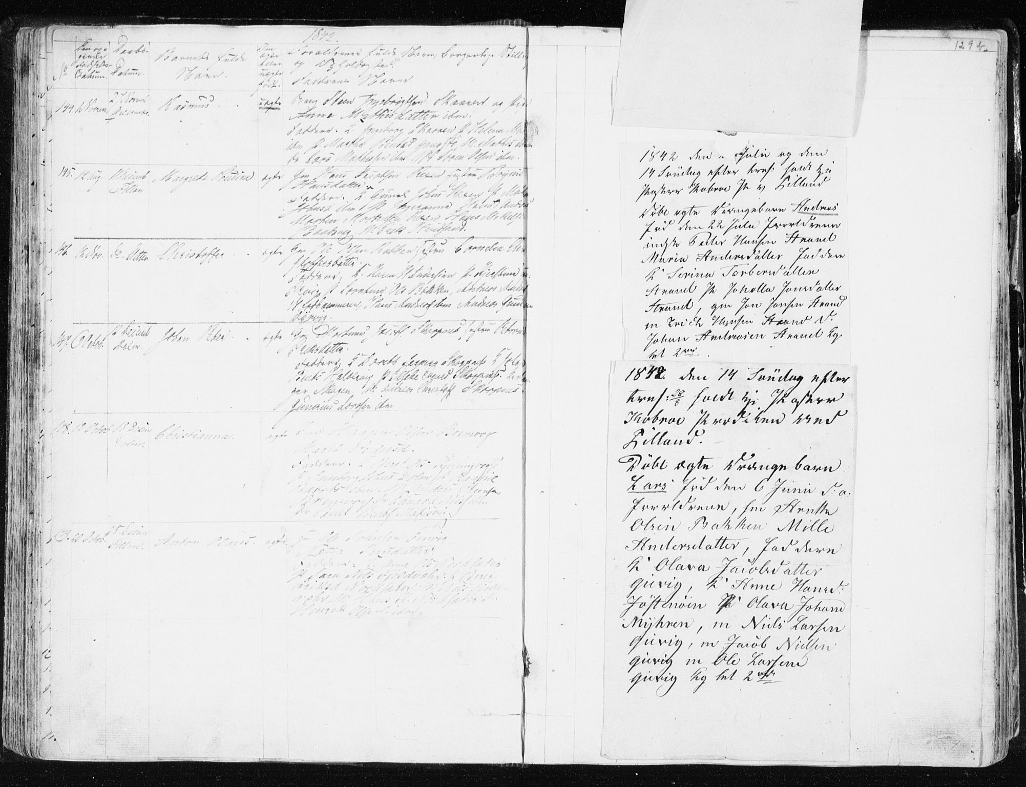 Ministerialprotokoller, klokkerbøker og fødselsregistre - Sør-Trøndelag, SAT/A-1456/634/L0528: Ministerialbok nr. 634A04, 1827-1842, s. 129b