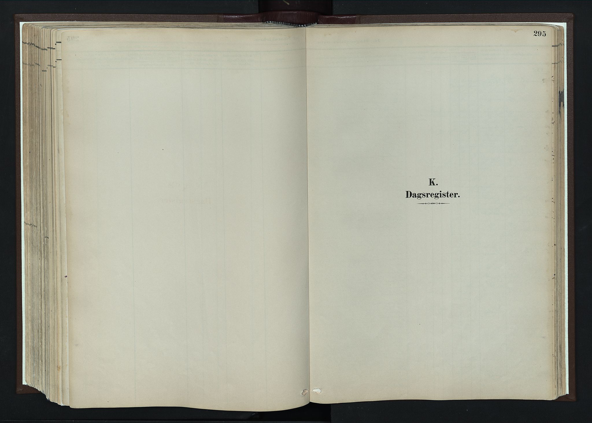 Nord-Fron prestekontor, SAH/PREST-080/H/Ha/Haa/L0004: Ministerialbok nr. 4, 1884-1914, s. 295