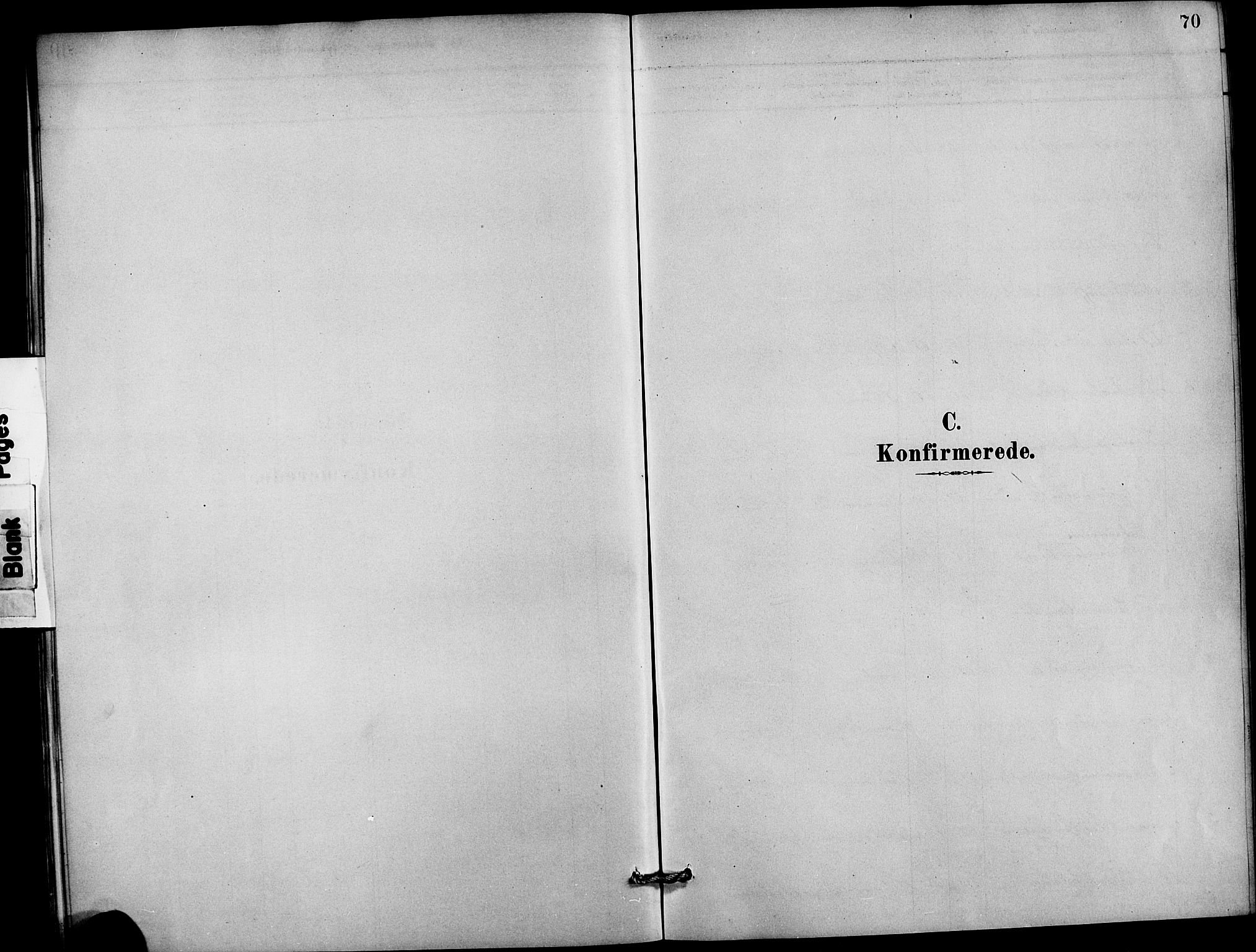 Etne sokneprestembete, SAB/A-75001/H/Hab: Klokkerbok nr. C 4, 1879-1896, s. 70