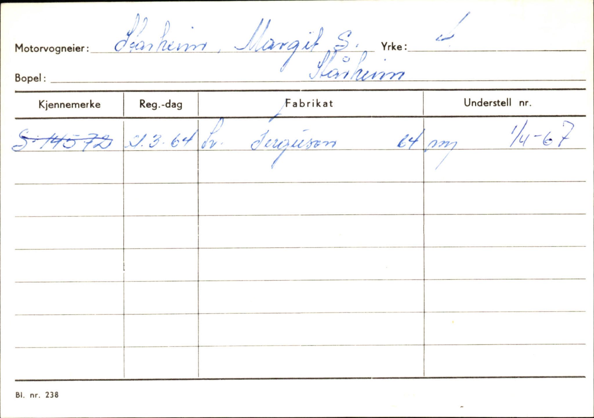 Statens vegvesen, Sogn og Fjordane vegkontor, AV/SAB-A-5301/4/F/L0129: Eigarregistrer Eid A-S, 1945-1975, s. 2581