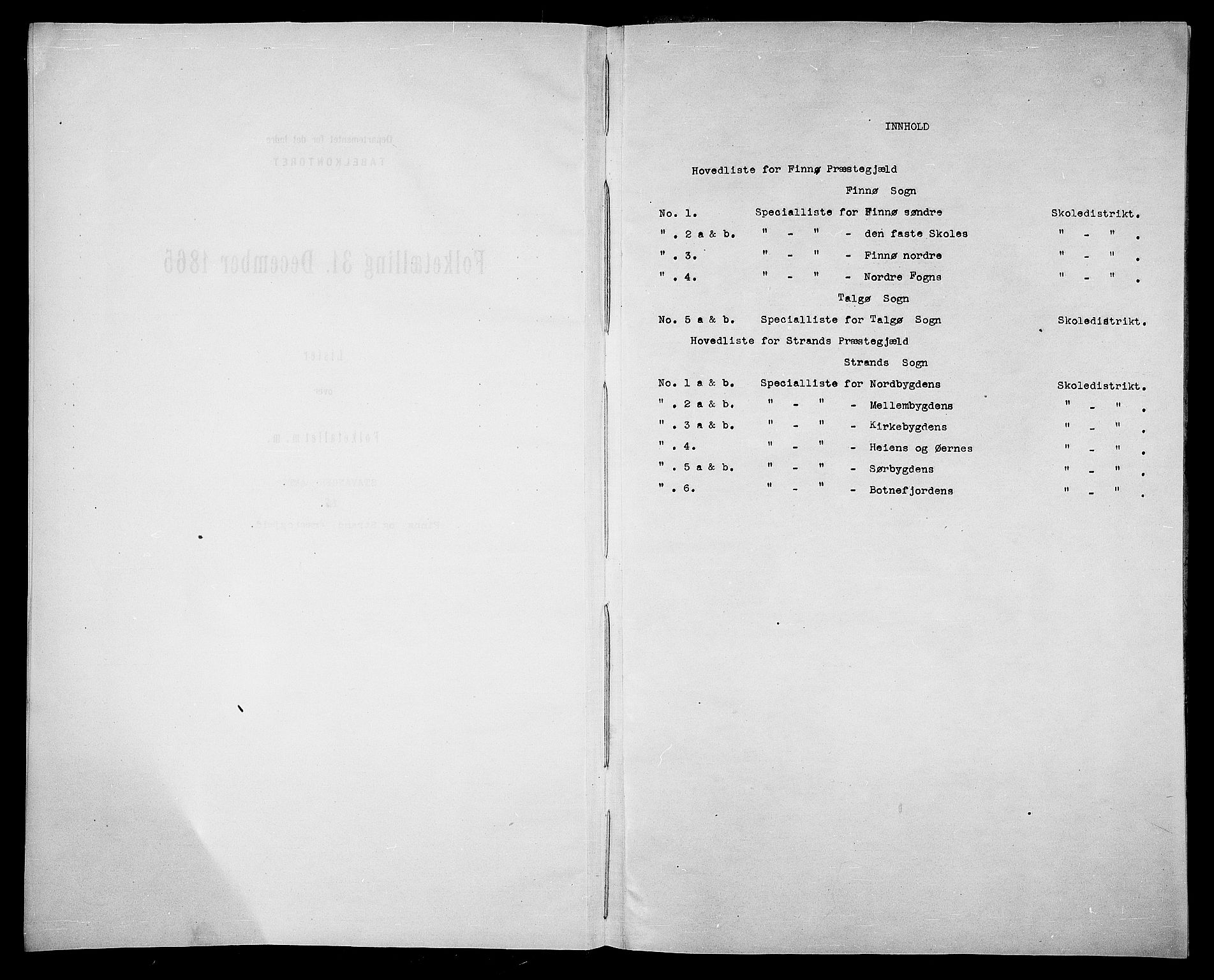 RA, Folketelling 1865 for 1141P Finnøy prestegjeld, 1865, s. 4