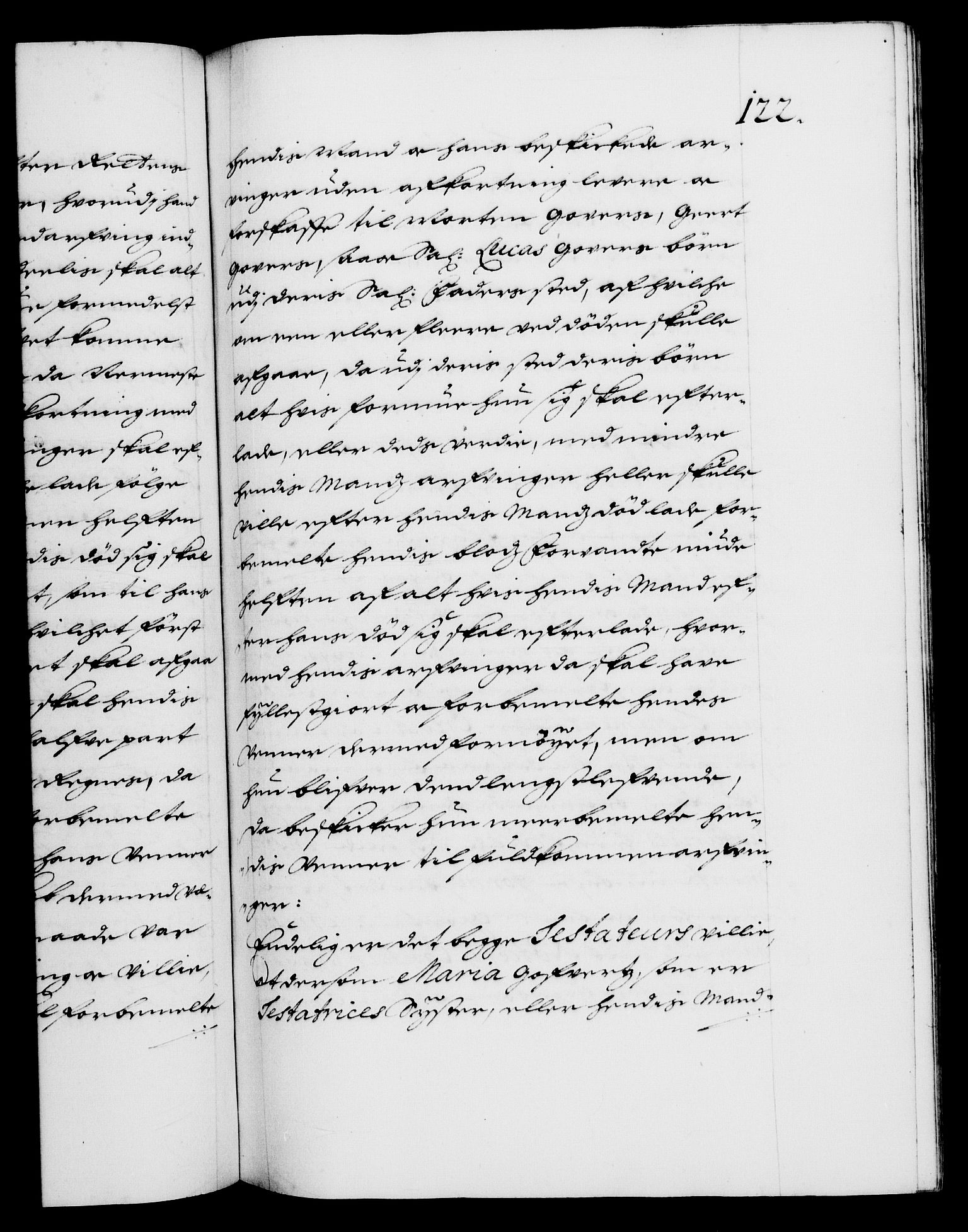 Danske Kanselli 1572-1799, AV/RA-EA-3023/F/Fc/Fca/Fcaa/L0014: Norske registre (mikrofilm), 1685-1687, s. 122a