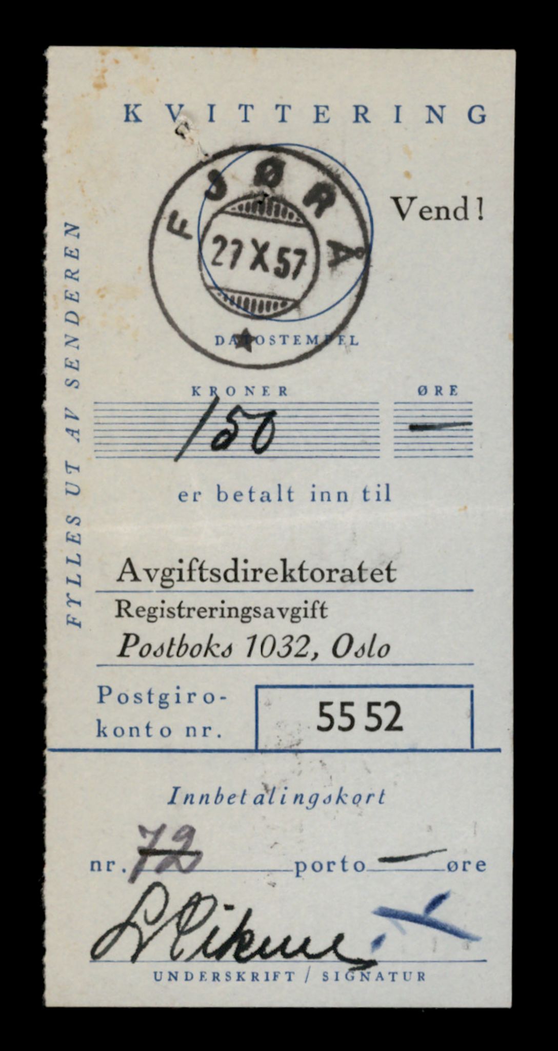 Møre og Romsdal vegkontor - Ålesund trafikkstasjon, SAT/A-4099/F/Fe/L0013: Registreringskort for kjøretøy T 1451 - T 1564, 1927-1998, s. 1638