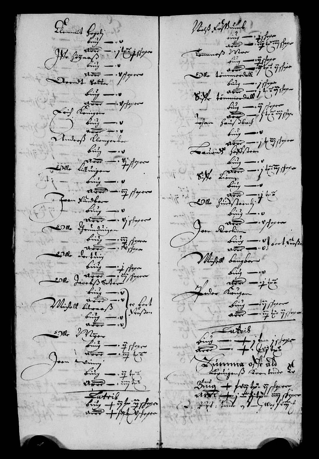Rentekammeret inntil 1814, Reviderte regnskaper, Lensregnskaper, AV/RA-EA-5023/R/Rb/Rbw/L0141: Trondheim len, 1659-1660