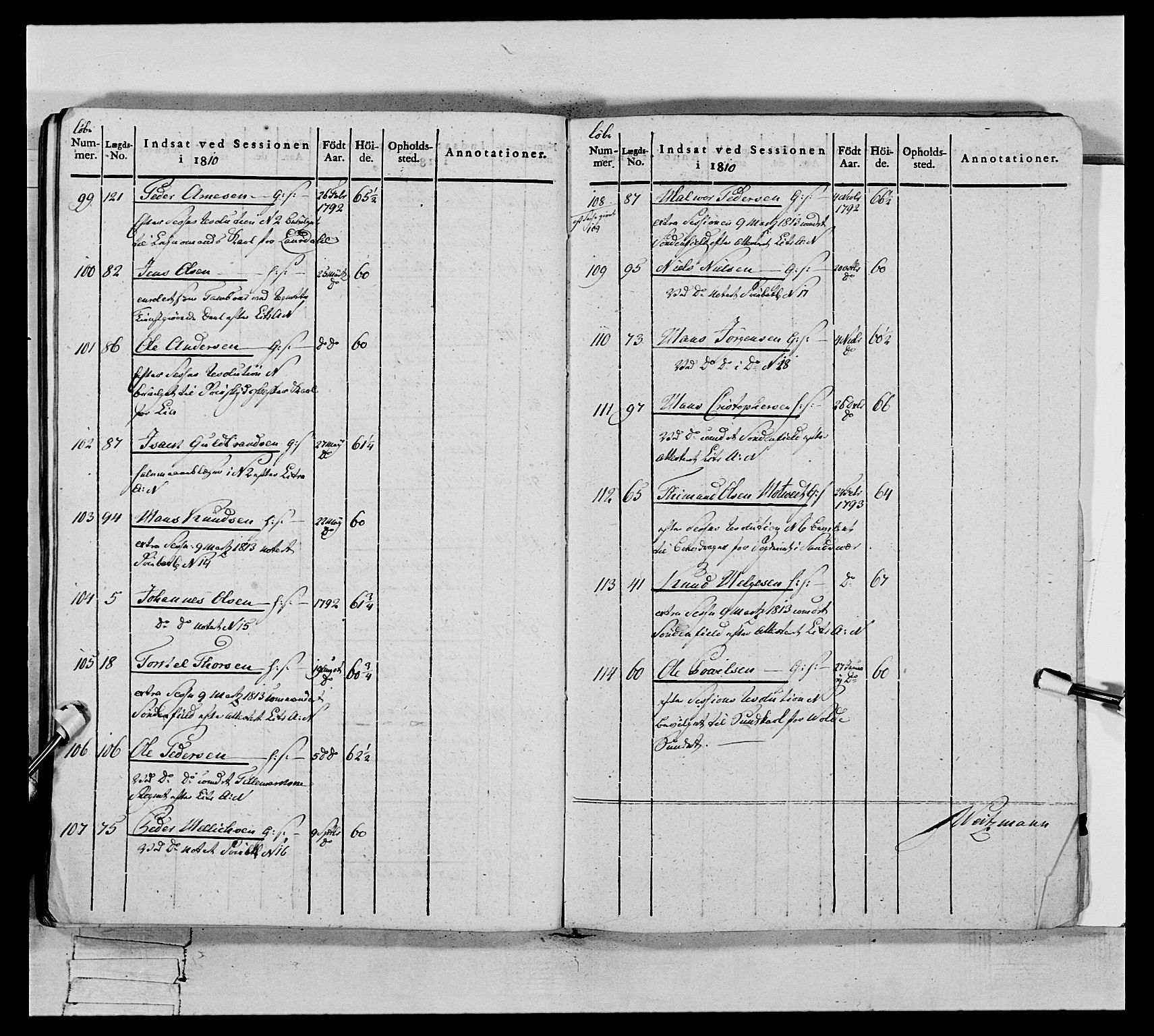 Generalitets- og kommissariatskollegiet, Det kongelige norske kommissariatskollegium, AV/RA-EA-5420/E/Eh/L0117: Telemarkske nasjonale infanteriregiment, 1812-1814, s. 490