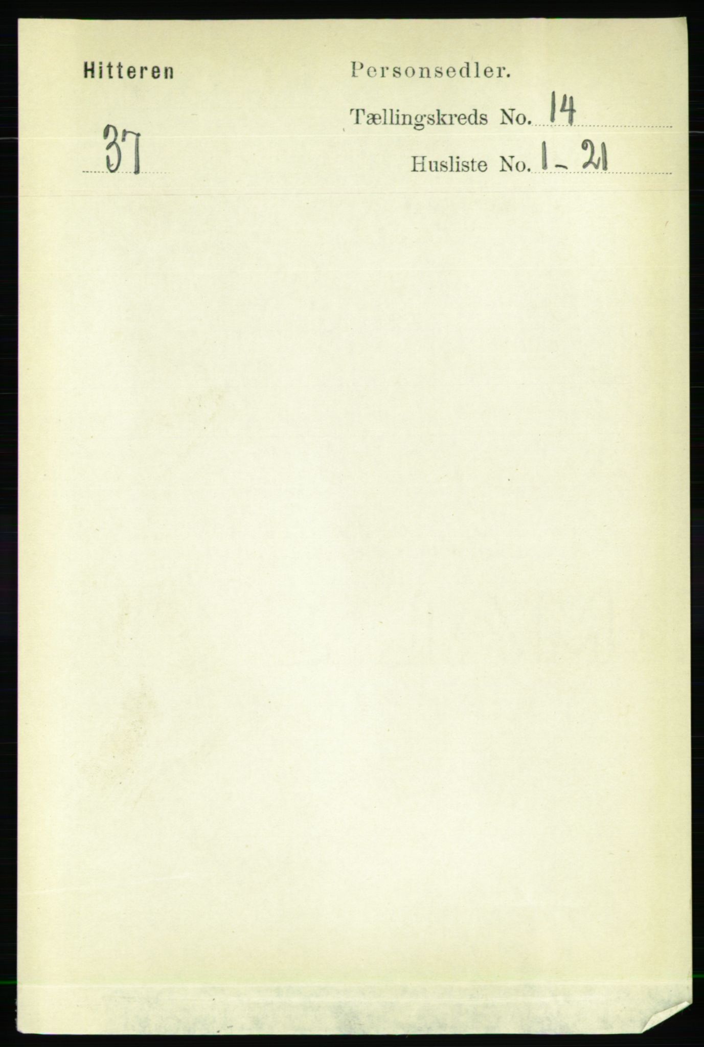 RA, Folketelling 1891 for 1617 Hitra herred, 1891, s. 2976
