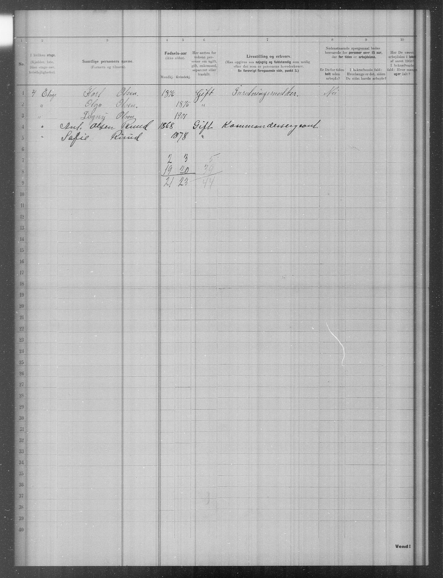 OBA, Kommunal folketelling 31.12.1902 for Kristiania kjøpstad, 1902, s. 13490