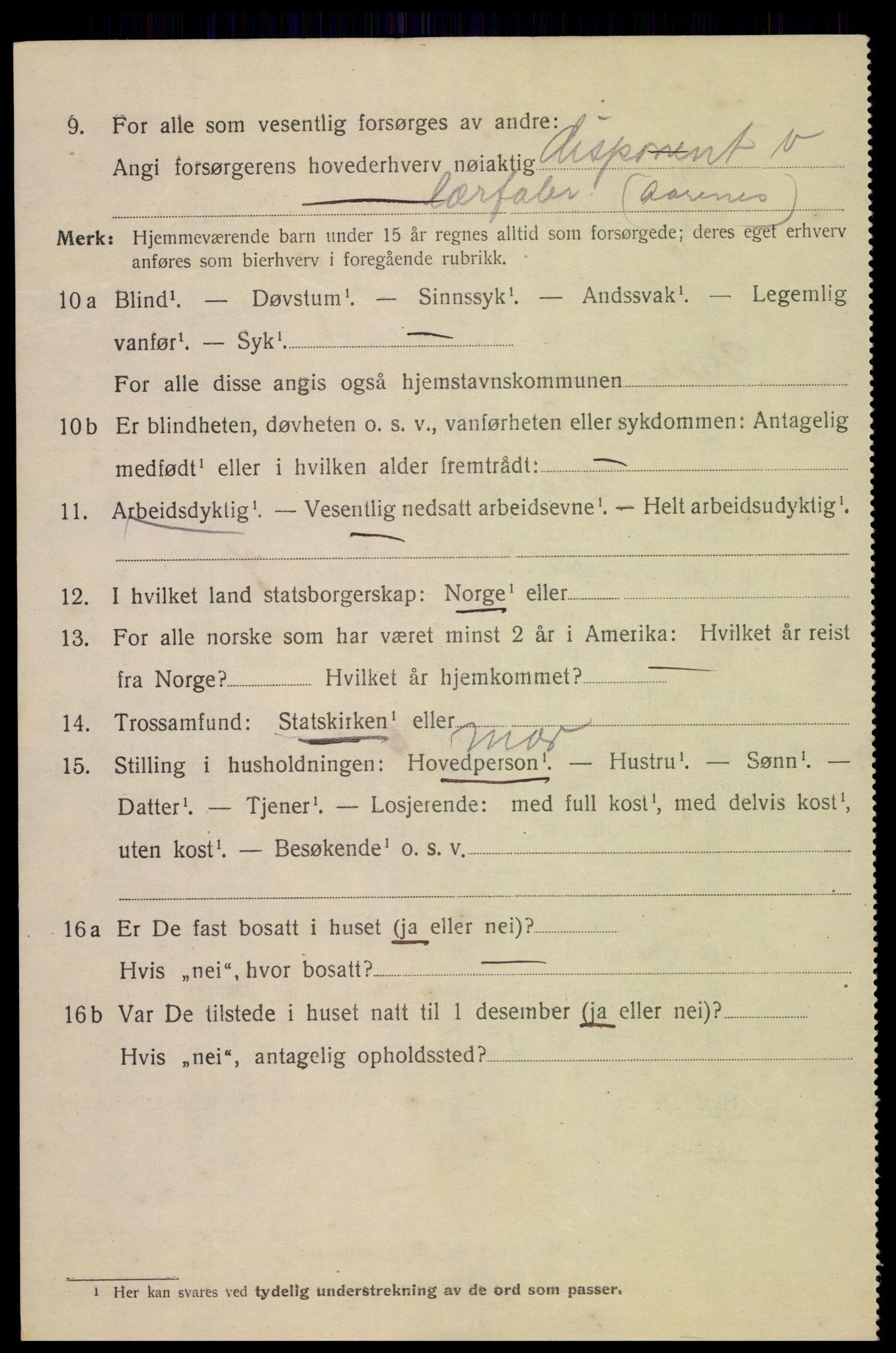 SAK, Folketelling 1920 for 1004 Flekkefjord kjøpstad, 1920, s. 5773