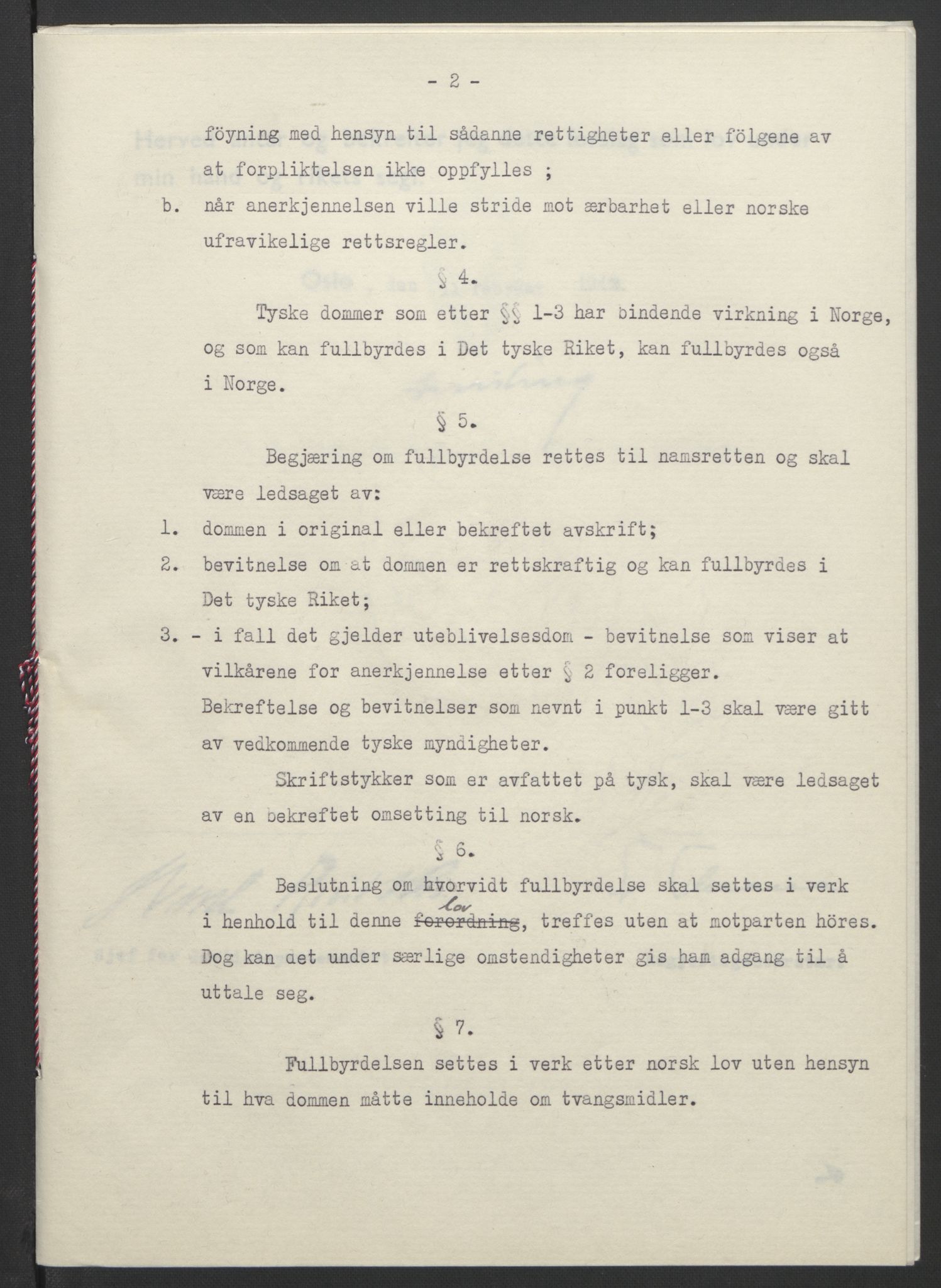 NS-administrasjonen 1940-1945 (Statsrådsekretariatet, de kommisariske statsråder mm), RA/S-4279/D/Db/L0099: Lover, 1943, s. 122