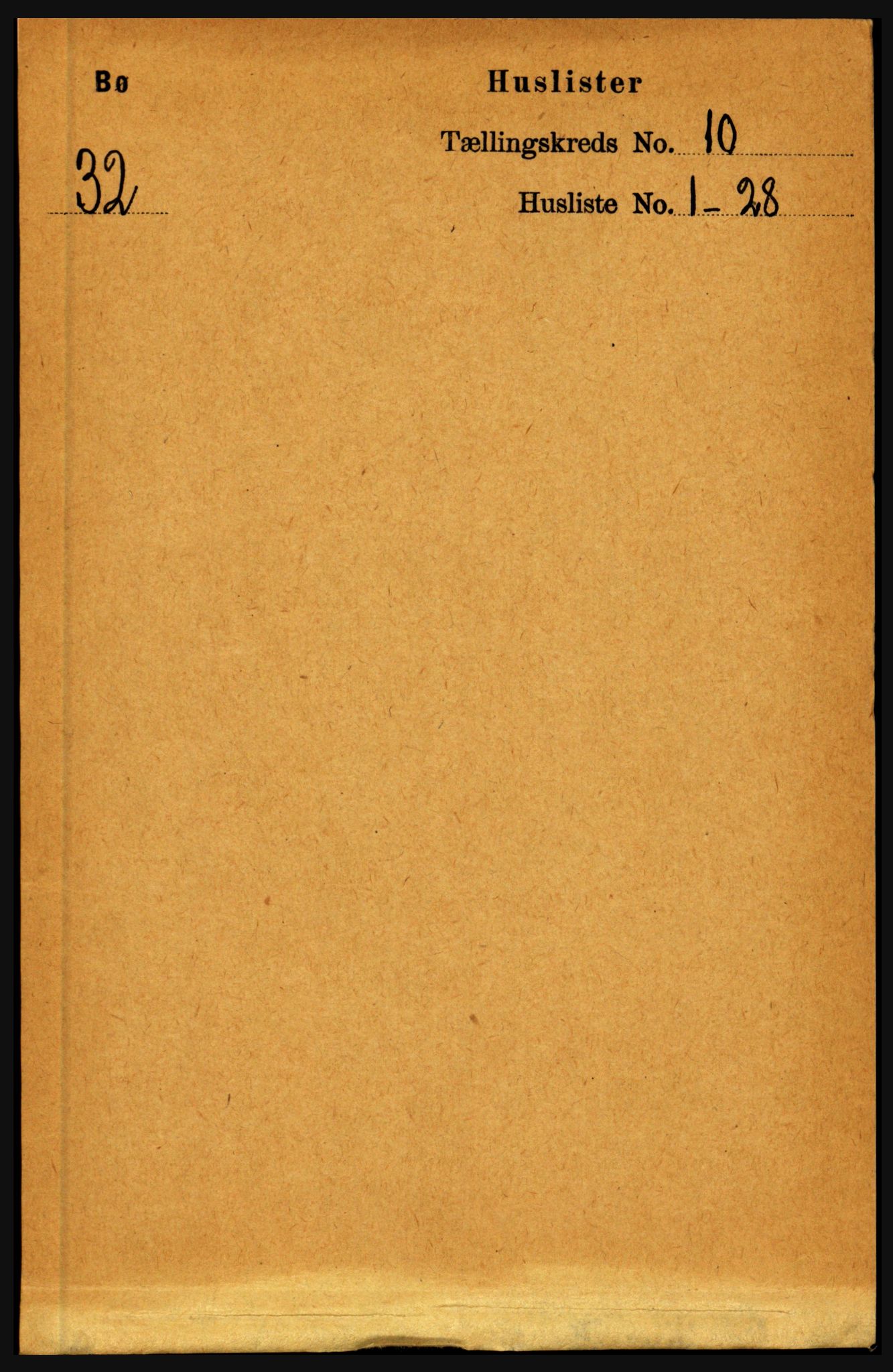RA, Folketelling 1891 for 1867 Bø herred, 1891, s. 3983