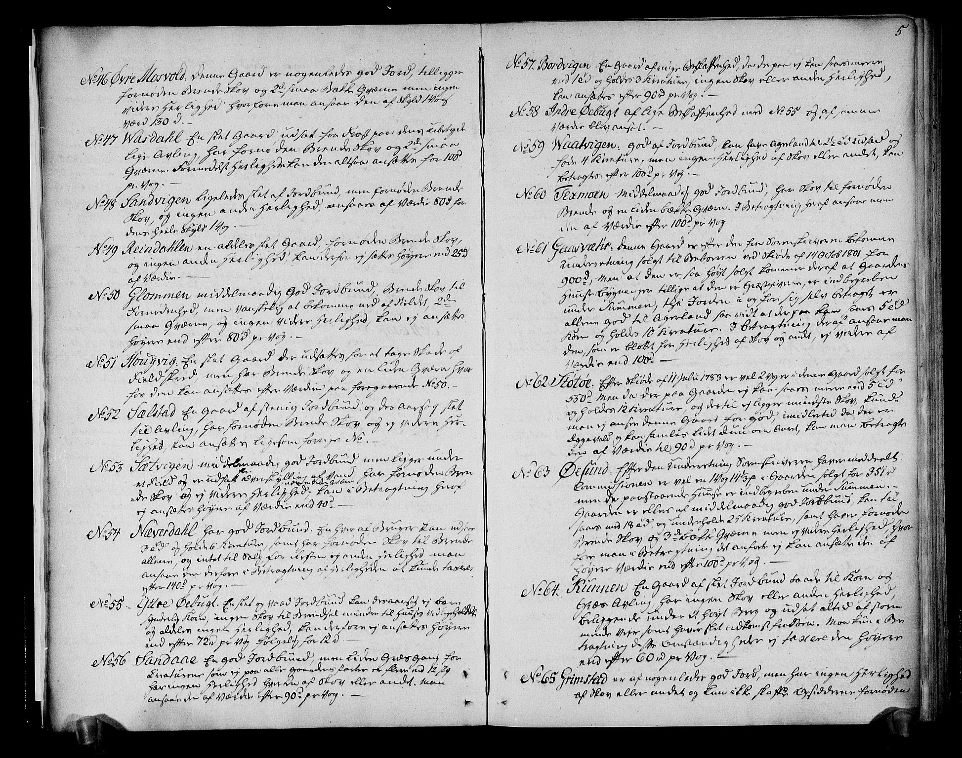 Rentekammeret inntil 1814, Realistisk ordnet avdeling, RA/EA-4070/N/Ne/Nea/L0156: Helgeland fogderi. Deliberasjonsprotokoll, 1803, s. 7