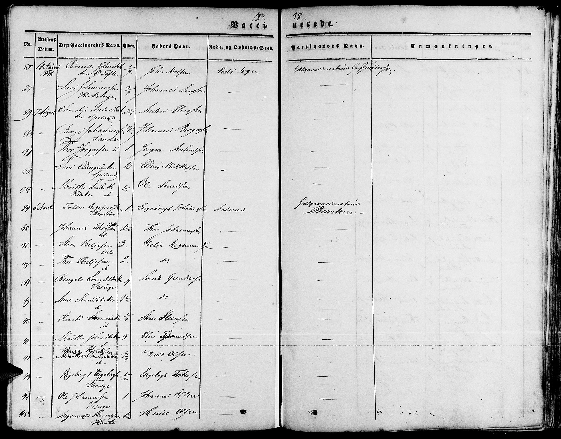 Fjelberg sokneprestembete, AV/SAB-A-75201/H/Haa: Ministerialbok nr. A 6, 1835-1851, s. 418