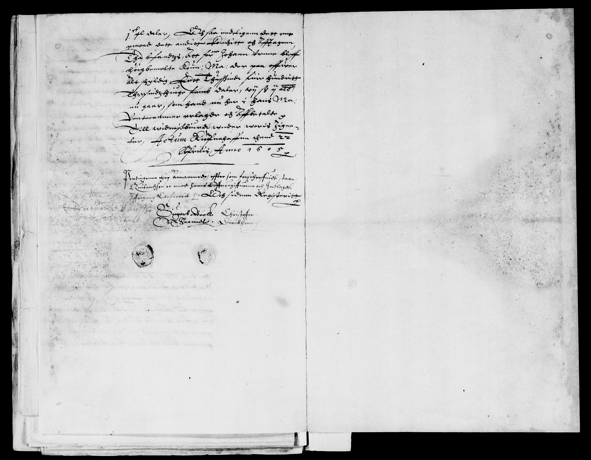 Rentekammeret inntil 1814, Reviderte regnskaper, Lensregnskaper, AV/RA-EA-5023/R/Rb/Rbp/L0002: Bratsberg len, 1599-1609