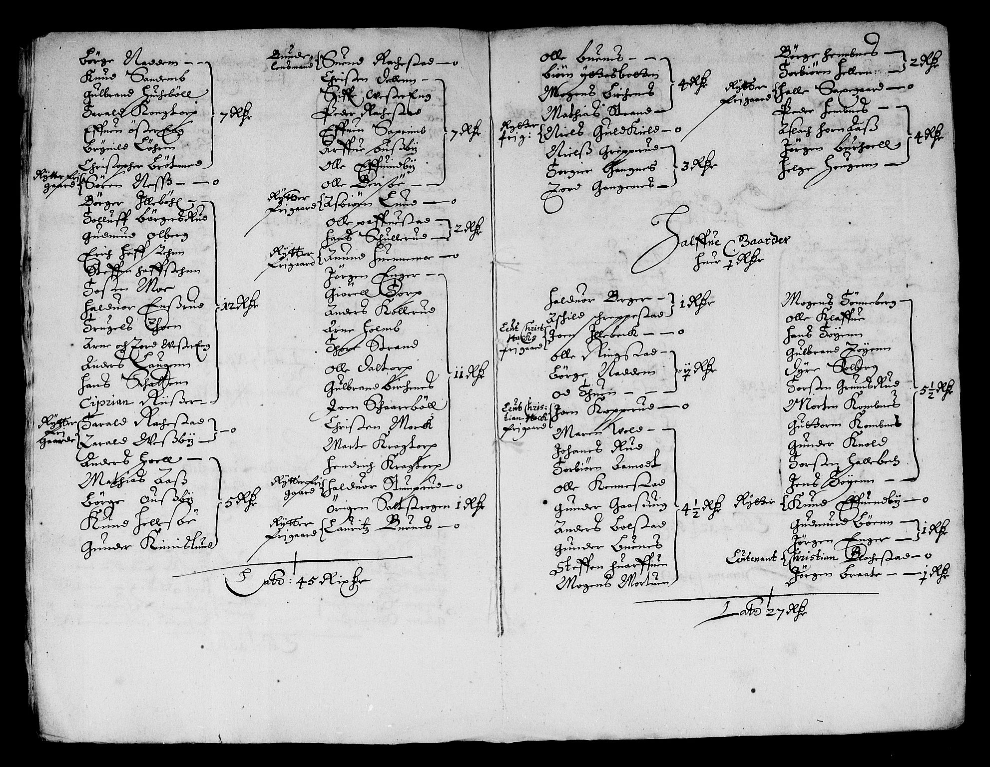 Rentekammeret inntil 1814, Reviderte regnskaper, Stiftamtstueregnskaper, Landkommissariatet på Akershus og Akershus stiftamt, AV/RA-EA-5869/R/Ra/L0025: Landkommissariatet på Akershus, 1664