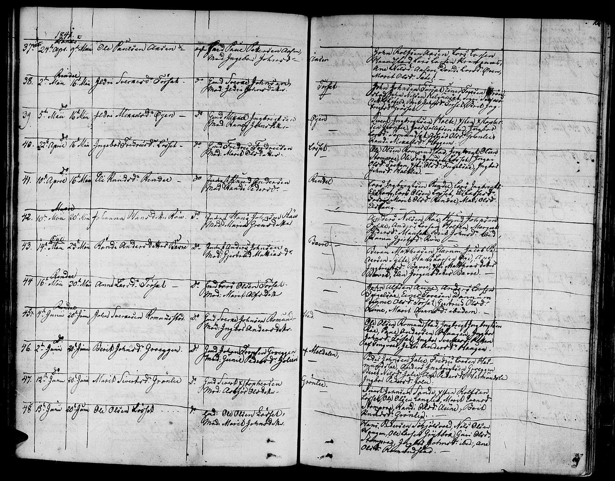 Ministerialprotokoller, klokkerbøker og fødselsregistre - Møre og Romsdal, AV/SAT-A-1454/595/L1042: Ministerialbok nr. 595A04, 1829-1843, s. 106