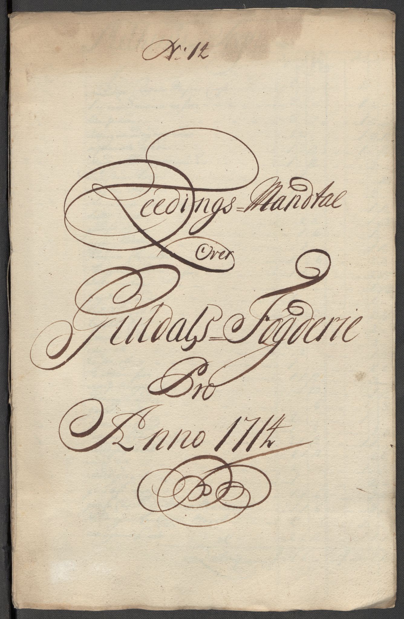 Rentekammeret inntil 1814, Reviderte regnskaper, Fogderegnskap, RA/EA-4092/R60/L3965: Fogderegnskap Orkdal og Gauldal, 1714, s. 350