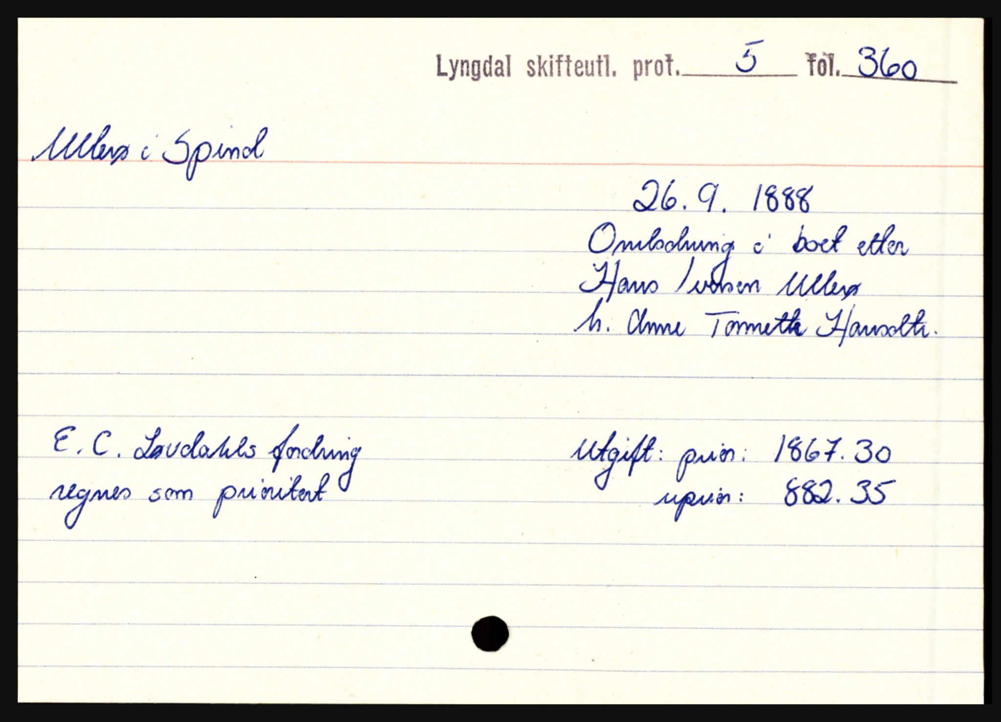 Lyngdal sorenskriveri, AV/SAK-1221-0004/H, s. 12109