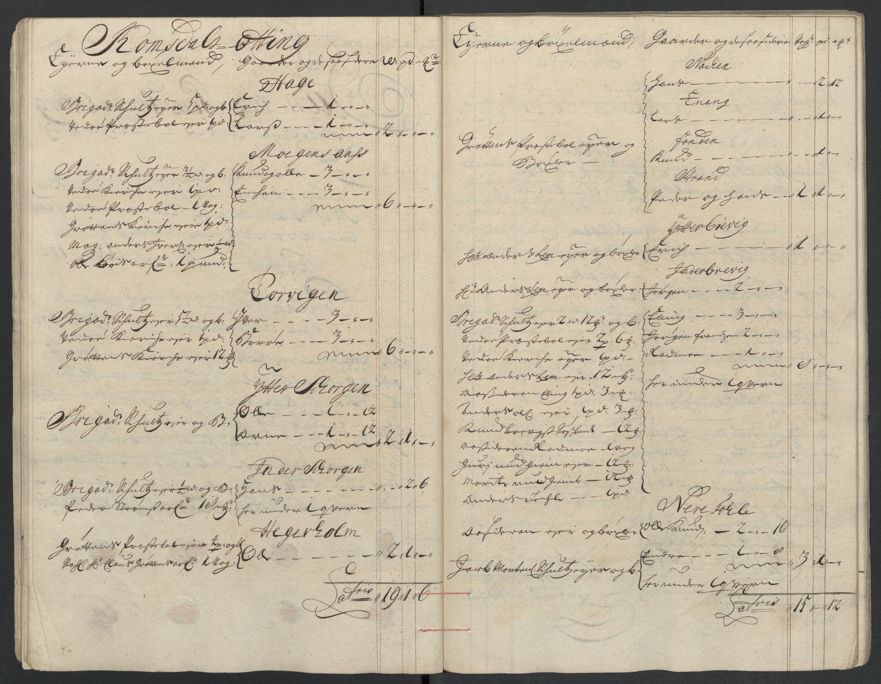 Rentekammeret inntil 1814, Reviderte regnskaper, Fogderegnskap, AV/RA-EA-4092/R55/L3658: Fogderegnskap Romsdal, 1707-1708, s. 211