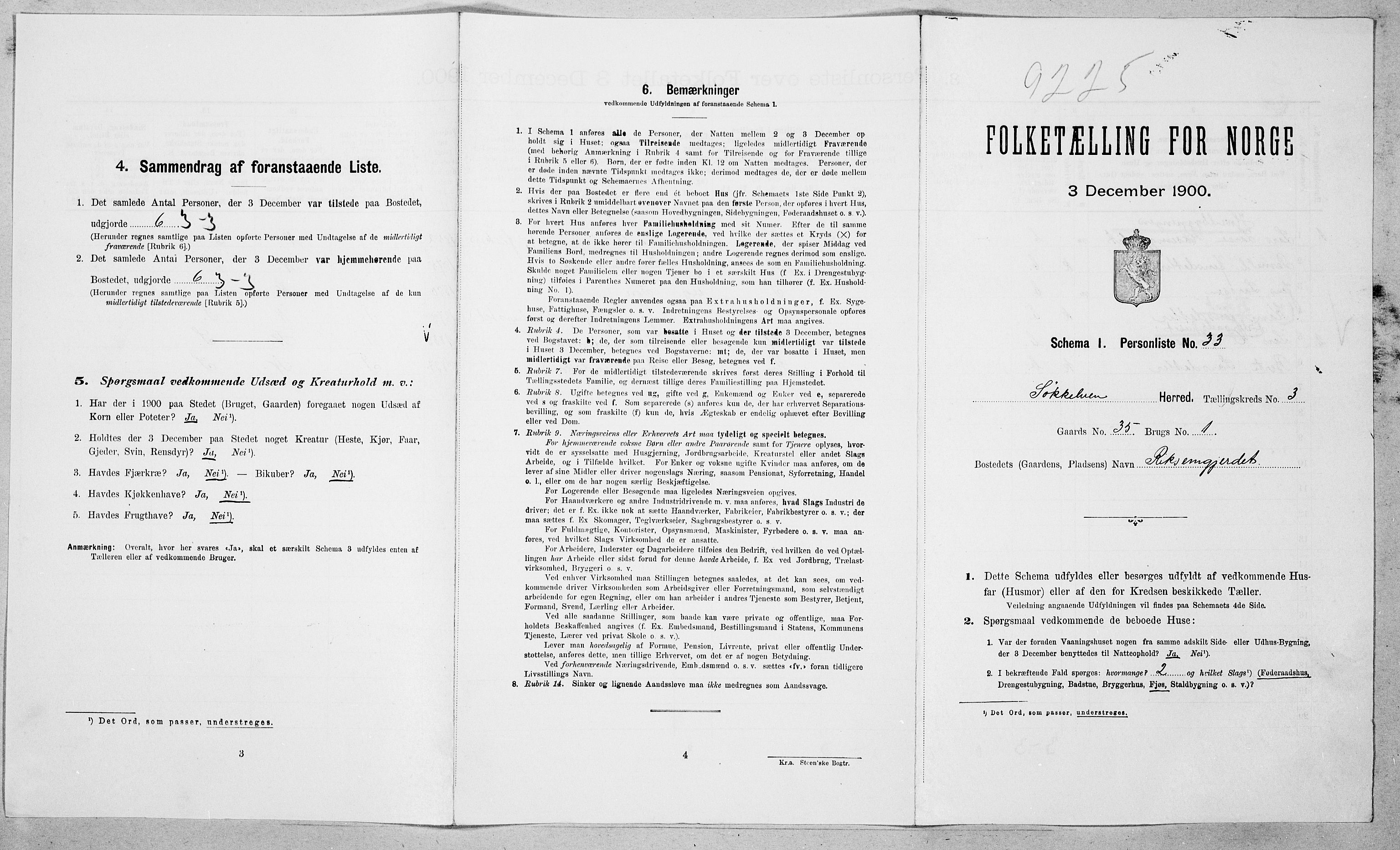SAT, Folketelling 1900 for 1528 Sykkylven herred, 1900, s. 429