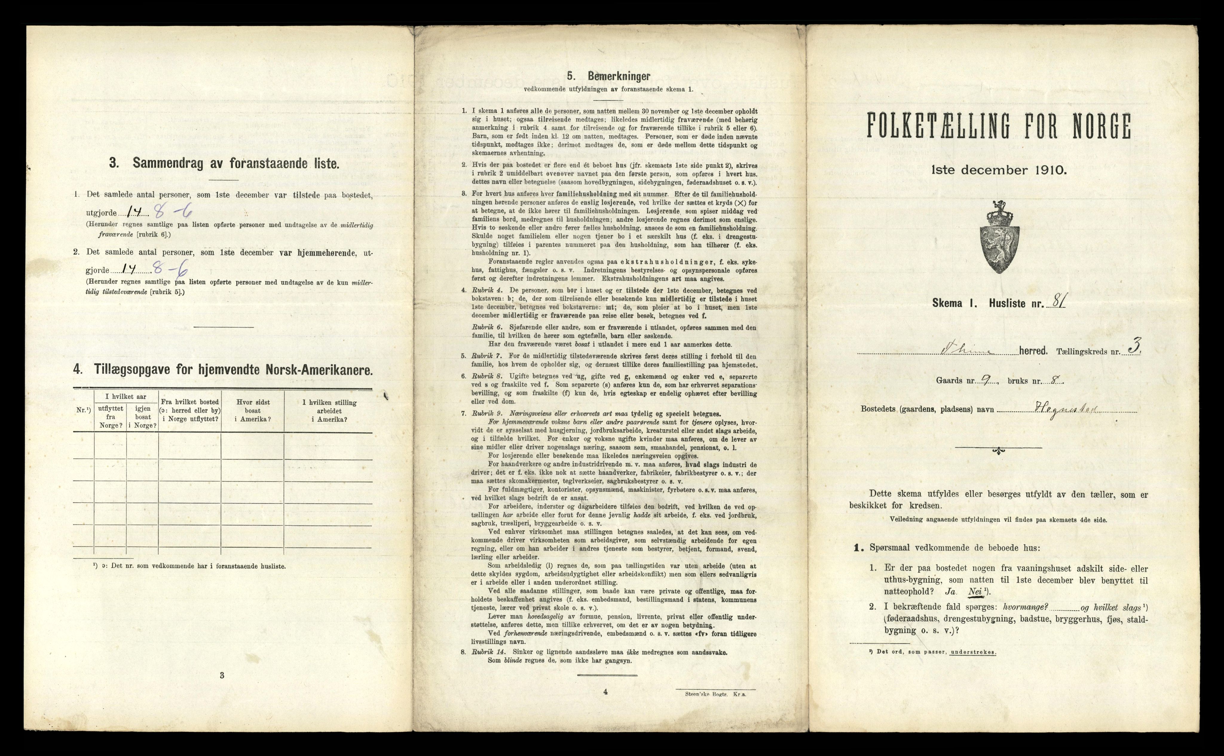 RA, Folketelling 1910 for 1121 Time herred, 1910, s. 447