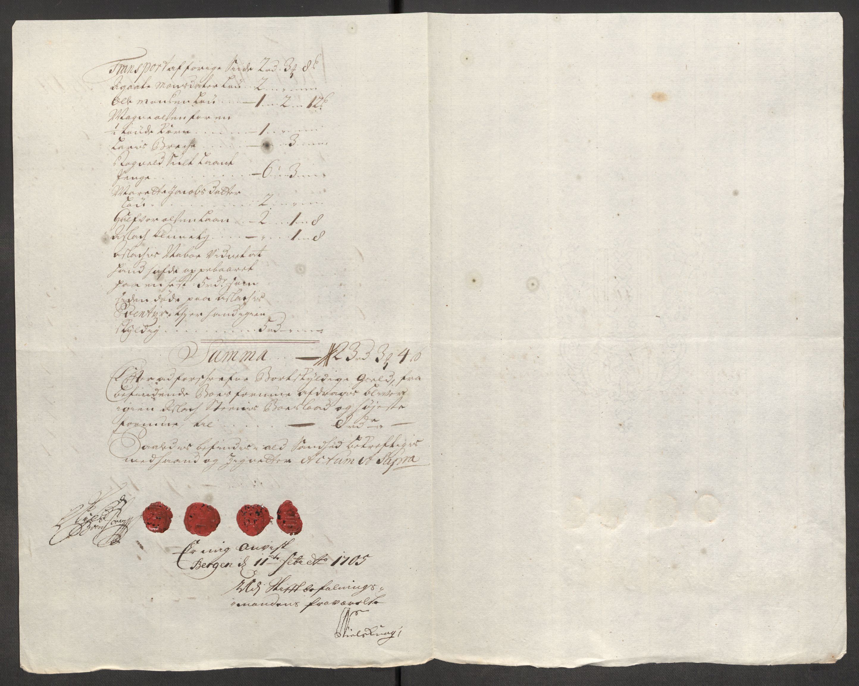 Rentekammeret inntil 1814, Reviderte regnskaper, Fogderegnskap, RA/EA-4092/R52/L3313: Fogderegnskap Sogn, 1703-1704, s. 406