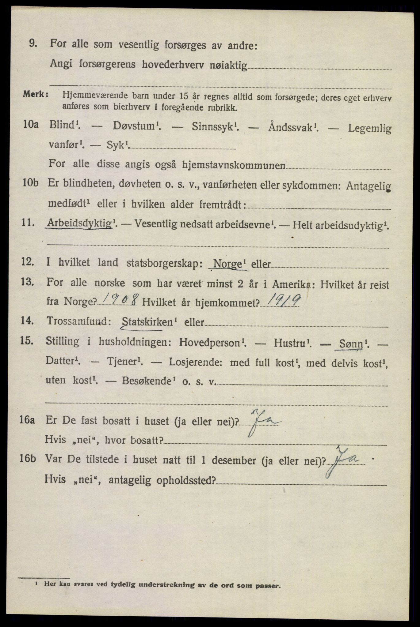 SAKO, Folketelling 1920 for 0611 Tyristrand herred, 1920, s. 3157