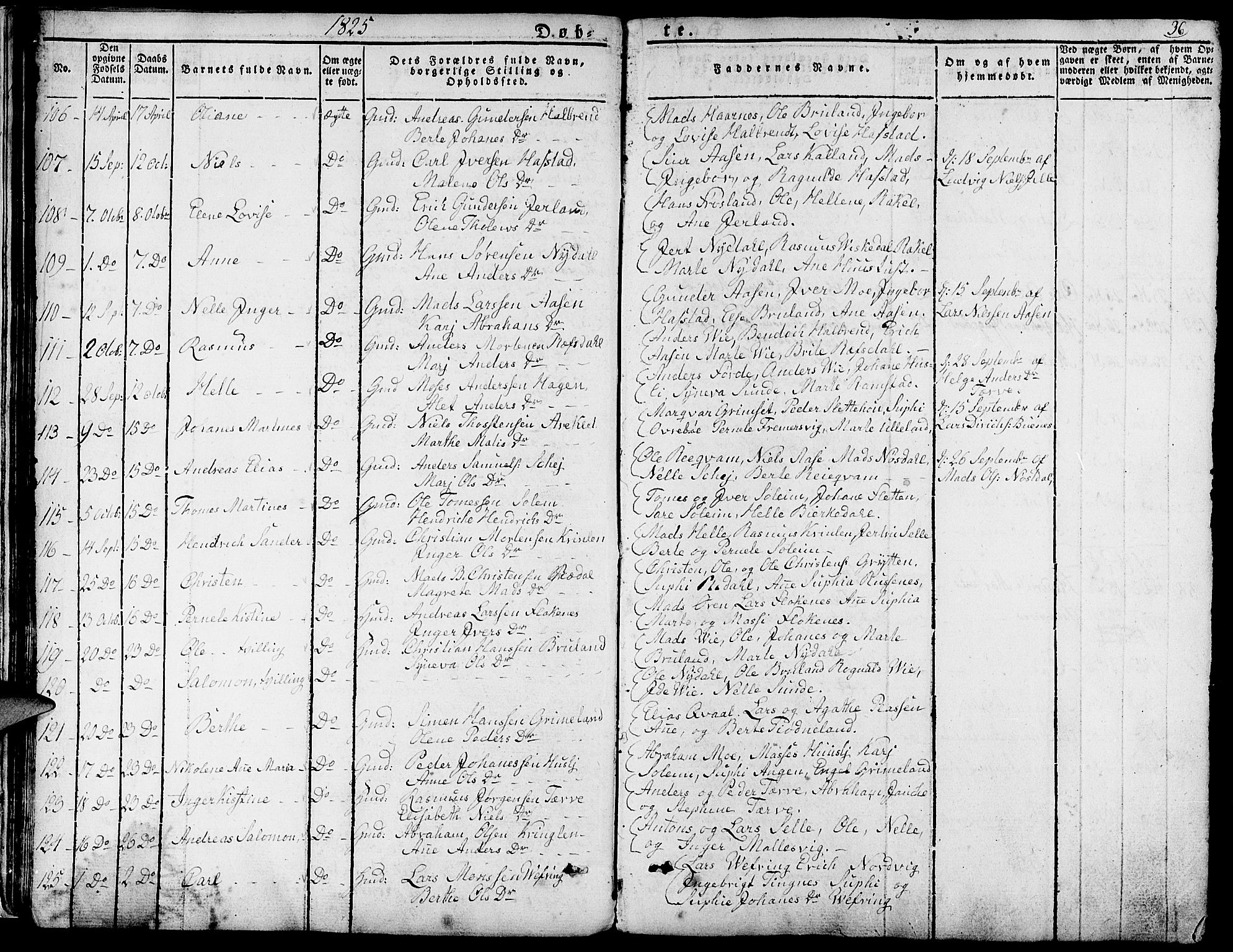 Førde sokneprestembete, AV/SAB-A-79901/H/Haa/Haaa/L0006: Ministerialbok nr. A 6, 1821-1842, s. 36