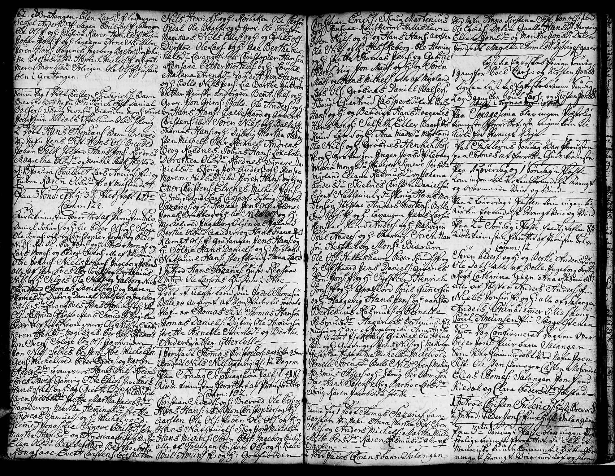 Ibestad sokneprestembete, AV/SATØ-S-0077/H/Ha/Hab/L0001klokker: Klokkerbok nr. 1, 1776-1808, s. 162-163