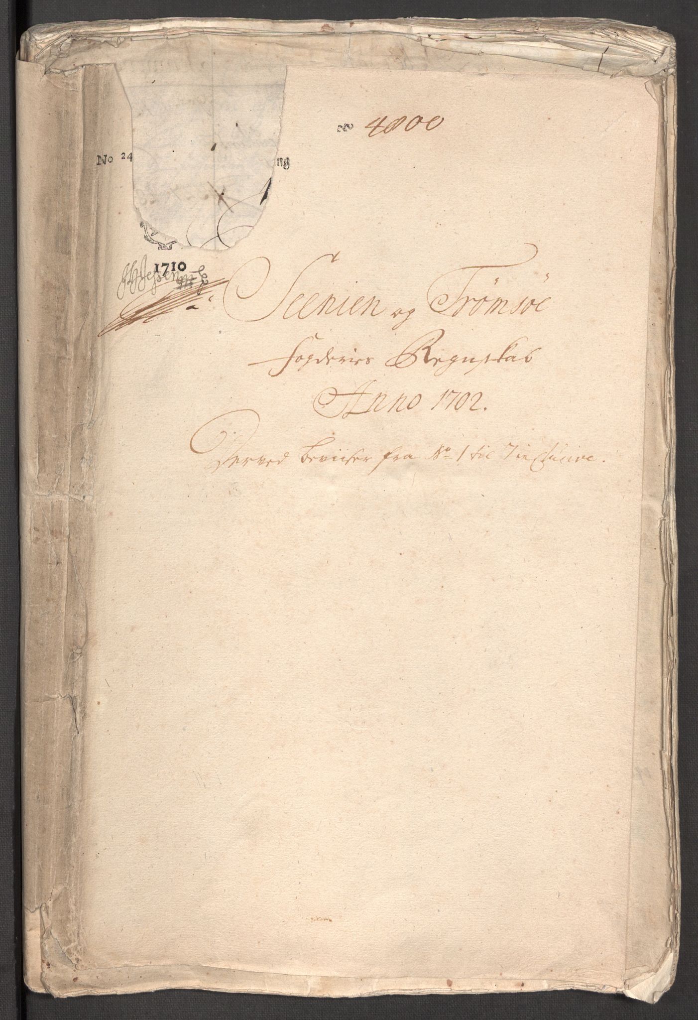 Rentekammeret inntil 1814, Reviderte regnskaper, Fogderegnskap, RA/EA-4092/R68/L4755: Fogderegnskap Senja og Troms, 1700-1704, s. 207