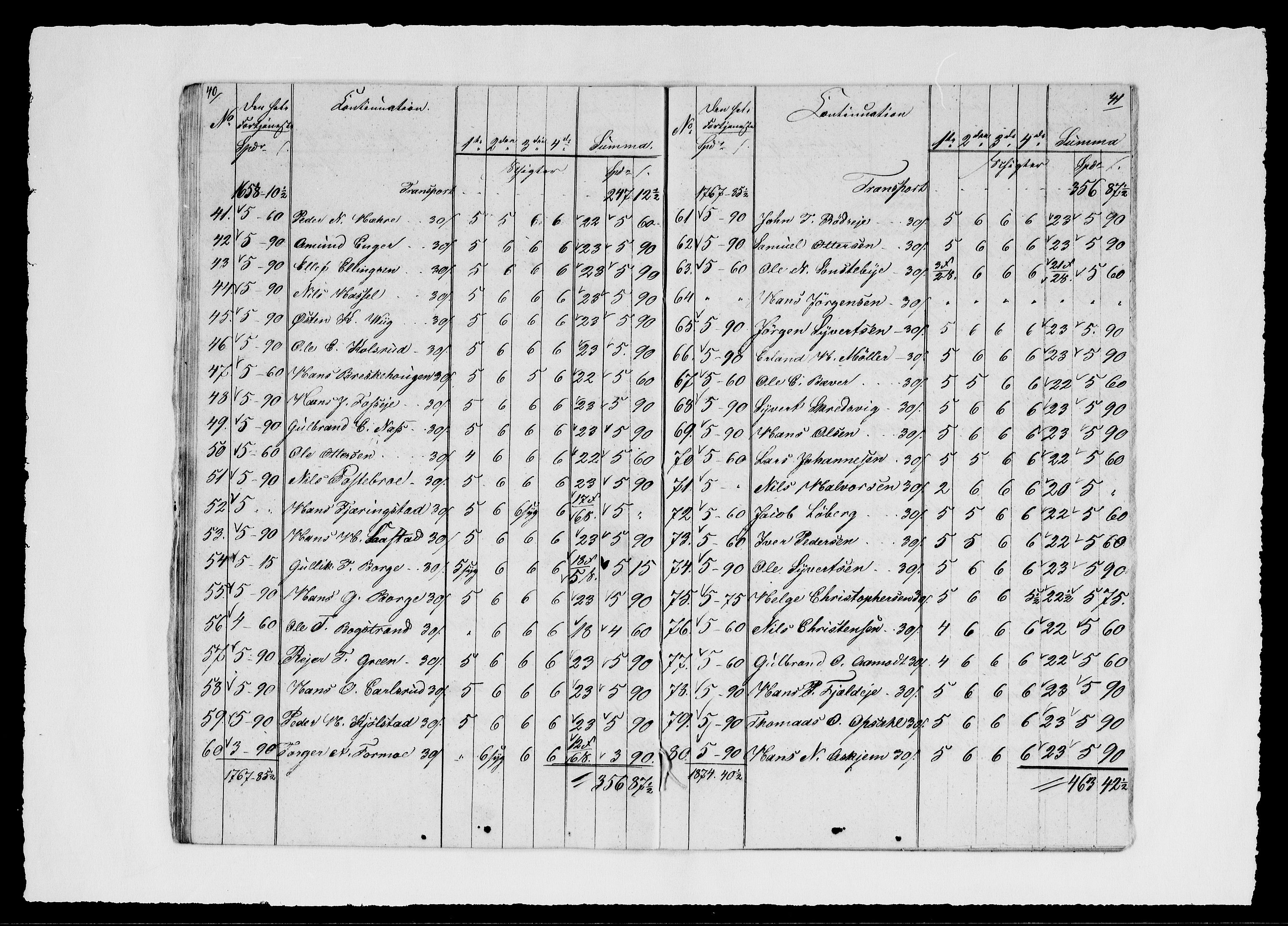 Modums Blaafarveværk, AV/RA-PA-0157/G/Gd/Gdd/L0261/0001: -- / Regning over gruver pukkverk m.v., 1835, s. 22