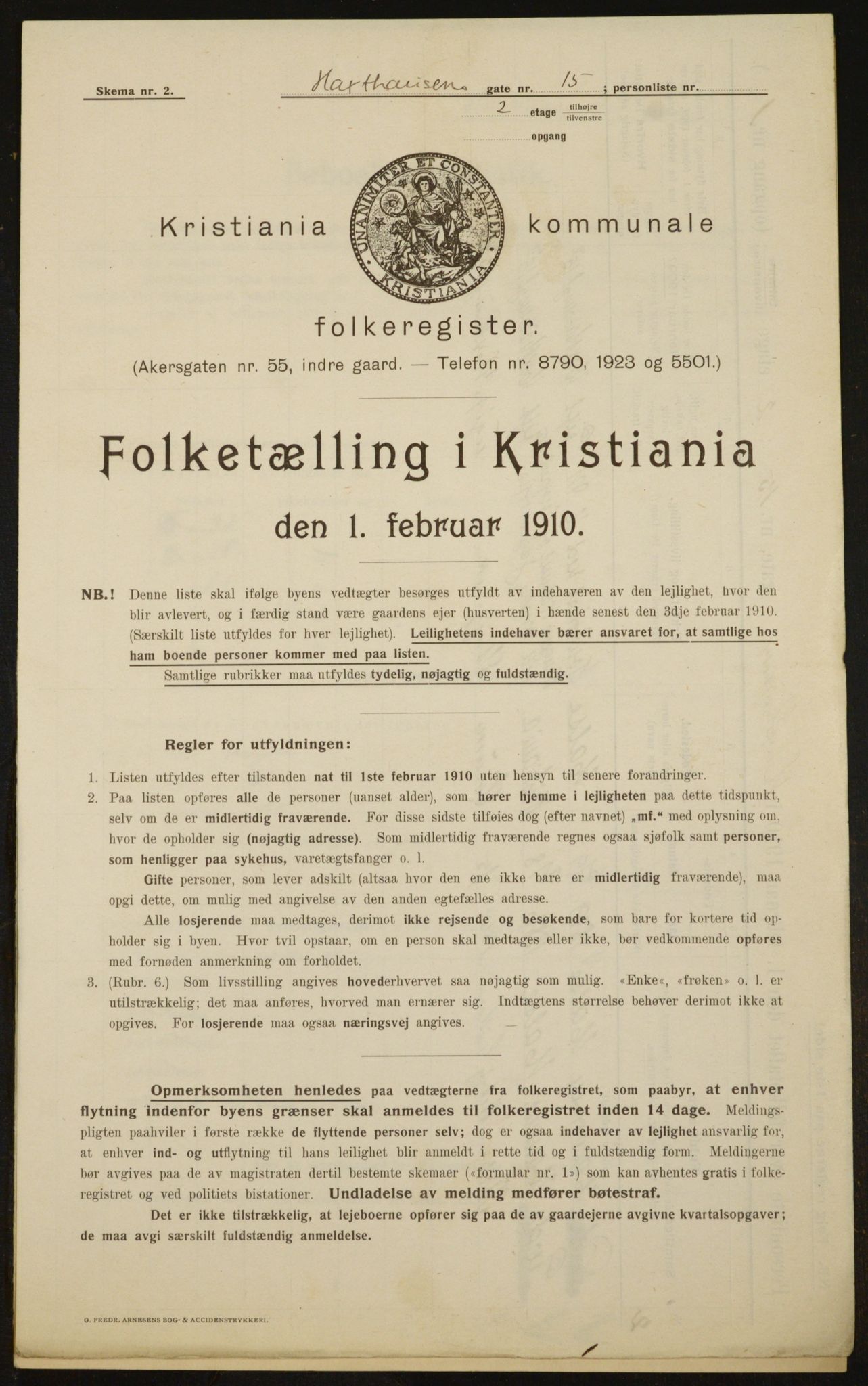 OBA, Kommunal folketelling 1.2.1910 for Kristiania, 1910, s. 34547