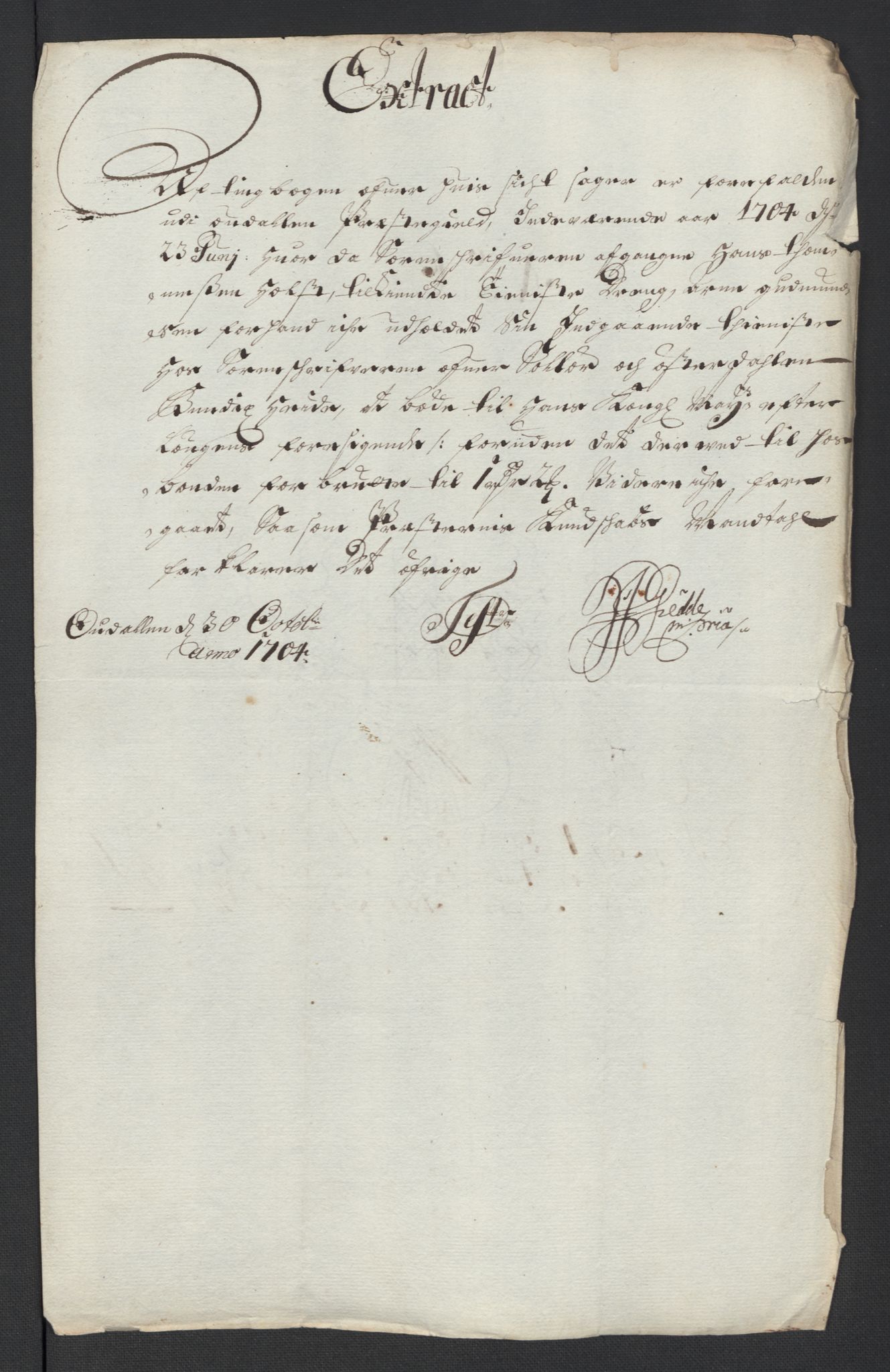 Rentekammeret inntil 1814, Reviderte regnskaper, Fogderegnskap, RA/EA-4092/R13/L0842: Fogderegnskap Solør, Odal og Østerdal, 1704, s. 33