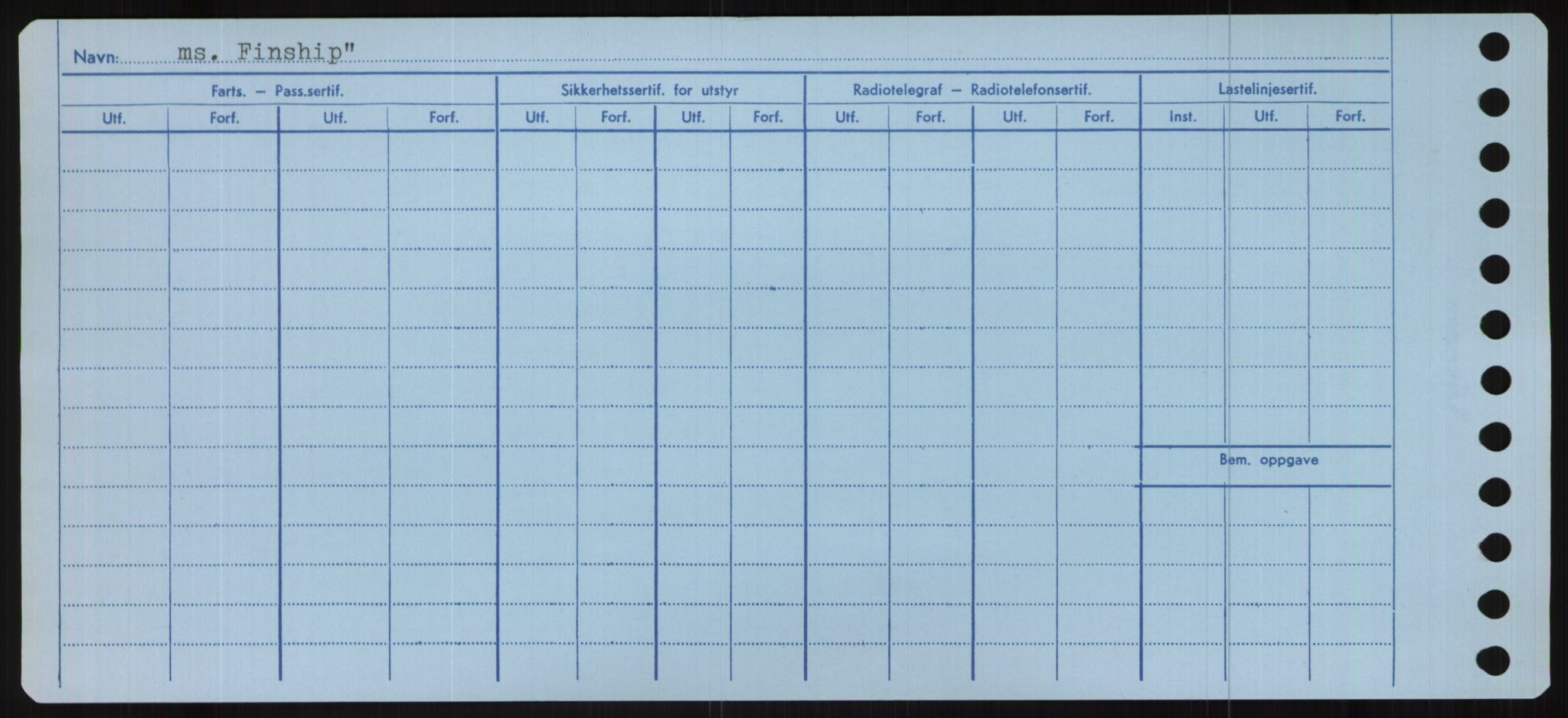 Sjøfartsdirektoratet med forløpere, Skipsmålingen, RA/S-1627/H/Ha/L0002/0001: Fartøy, Eik-Hill / Fartøy, Eik-F, s. 424