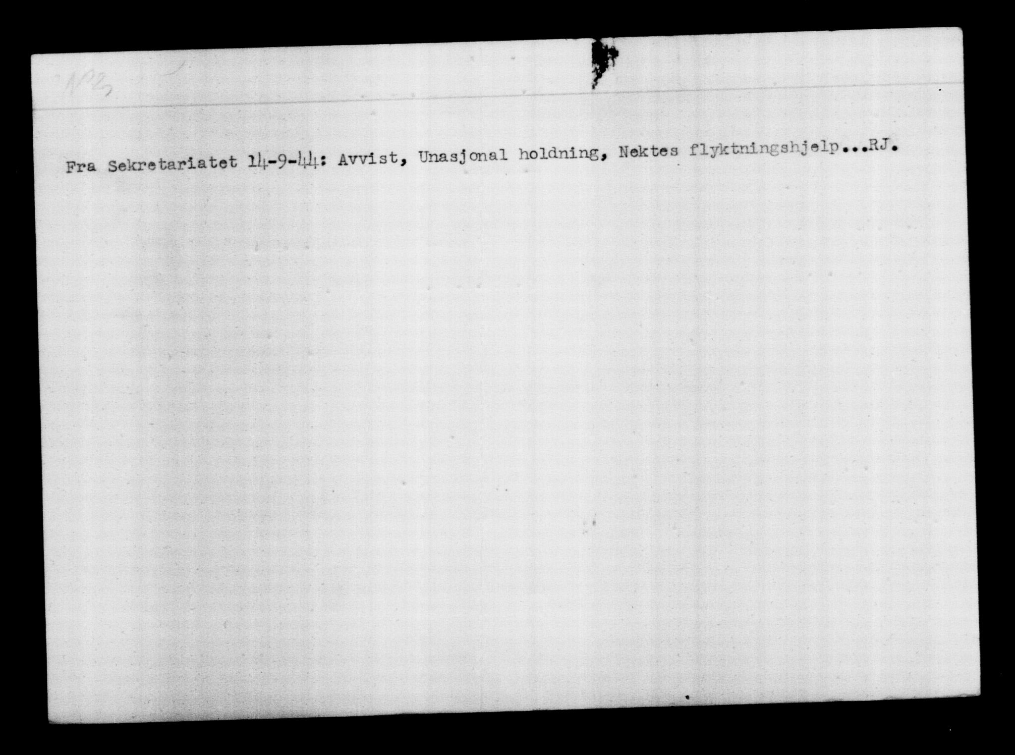 Utenriksstasjonene, Legasjonen i Stockholm, Flyktningkontoret, AV/RA-S-6753/V/Va/L0012: Kjesäterkartoteket, flyktninger med registreringsnr. 28300-31566, 1940-1945, s. 1757