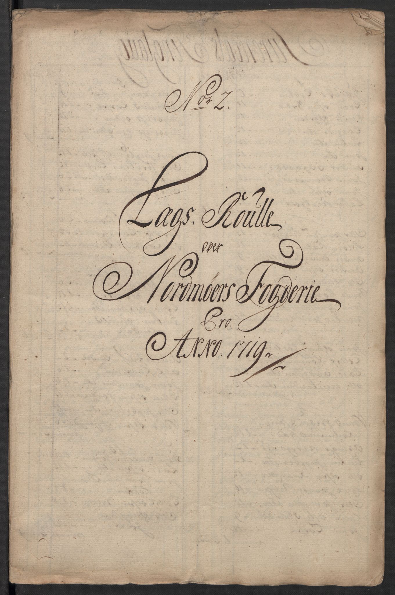 Rentekammeret inntil 1814, Reviderte regnskaper, Fogderegnskap, RA/EA-4092/R56/L3752: Fogderegnskap Nordmøre, 1719, s. 81