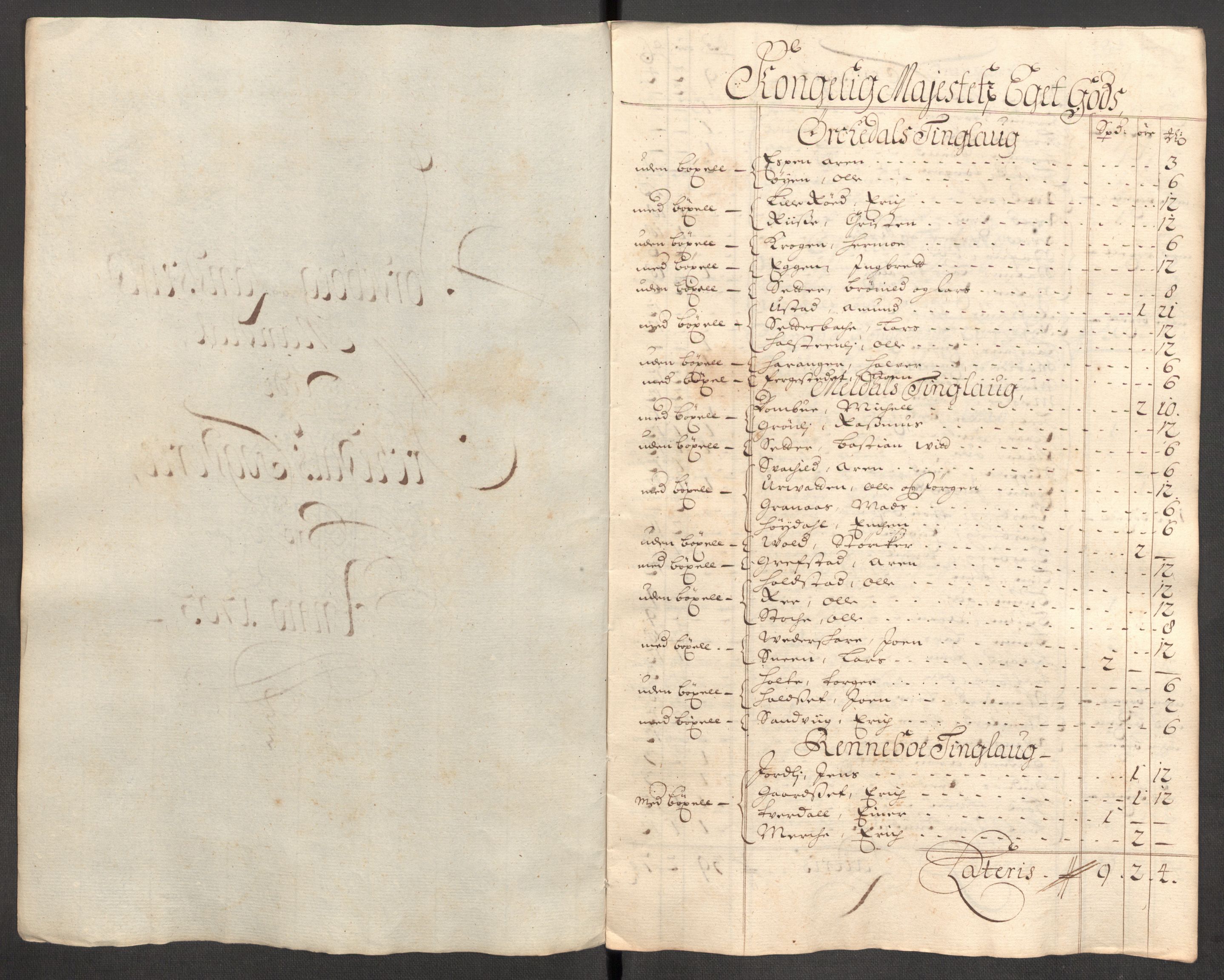 Rentekammeret inntil 1814, Reviderte regnskaper, Fogderegnskap, RA/EA-4092/R60/L3953: Fogderegnskap Orkdal og Gauldal, 1703, s. 131
