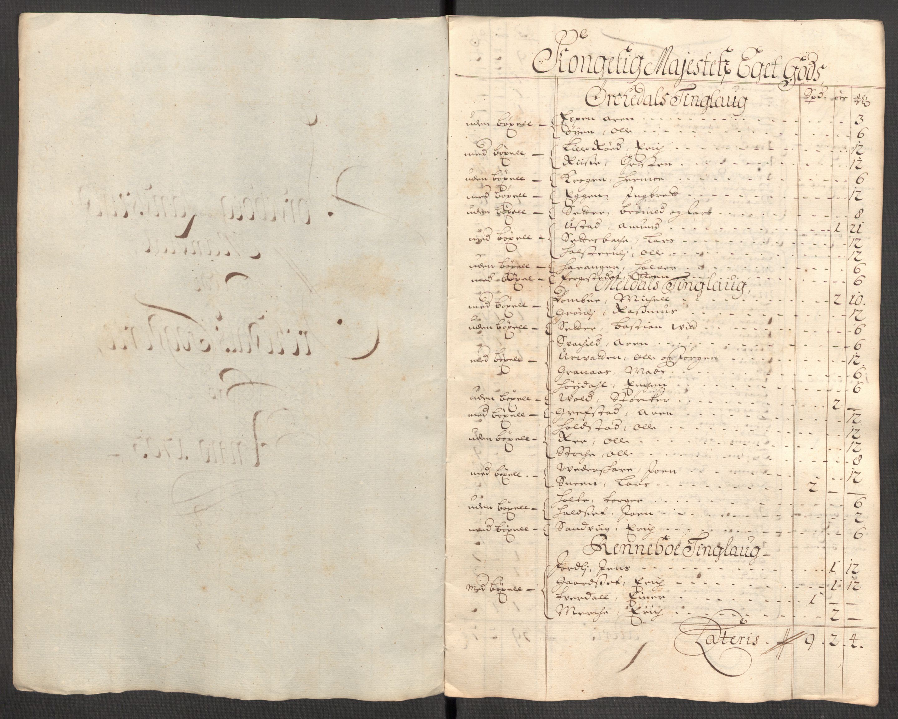 Rentekammeret inntil 1814, Reviderte regnskaper, Fogderegnskap, AV/RA-EA-4092/R60/L3953: Fogderegnskap Orkdal og Gauldal, 1703, s. 131