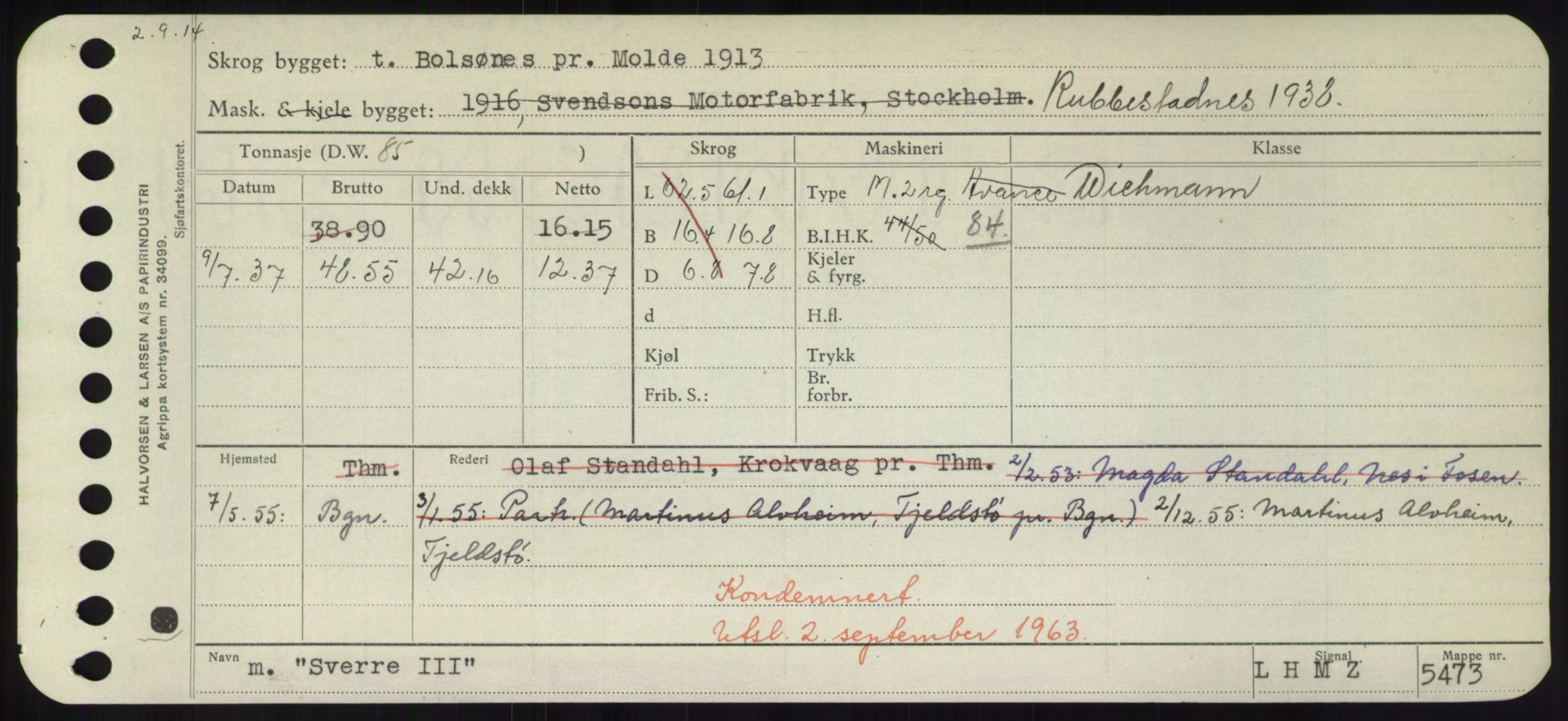 Sjøfartsdirektoratet med forløpere, Skipsmålingen, RA/S-1627/H/Hd/L0037: Fartøy, Su-Så, s. 349