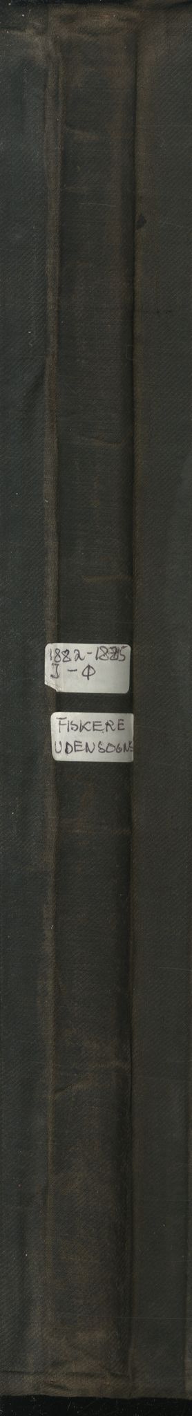 Brodtkorb handel A/S, VAMU/A-0001/F/Fa/L0004/0002: Kompanibøker. Utensogns / Compagnibog for Udensogns Fiskere No 16. Fra I - Q, 1881-1896