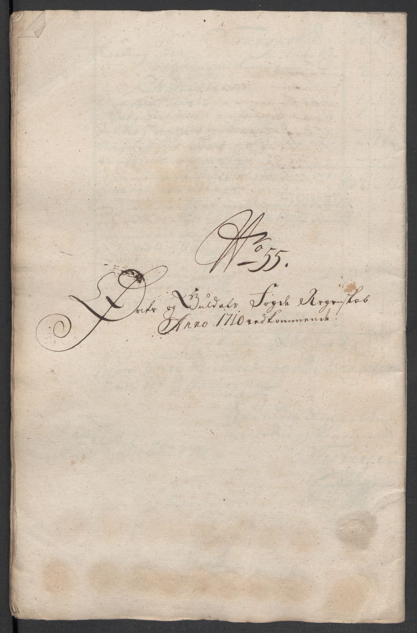 Rentekammeret inntil 1814, Reviderte regnskaper, Fogderegnskap, RA/EA-4092/R60/L3960: Fogderegnskap Orkdal og Gauldal, 1710, s. 424