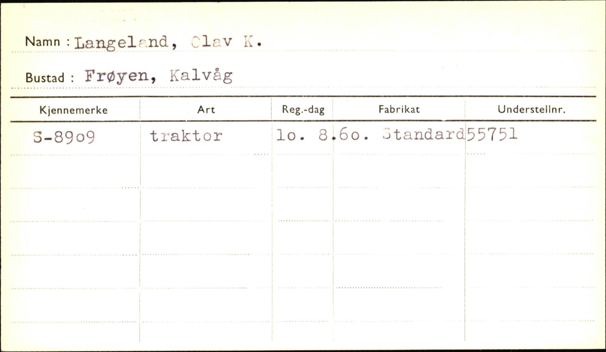 Statens vegvesen, Sogn og Fjordane vegkontor, AV/SAB-A-5301/4/F/L0001B: Eigarregister Fjordane til 1.6.1961, 1930-1961, s. 425