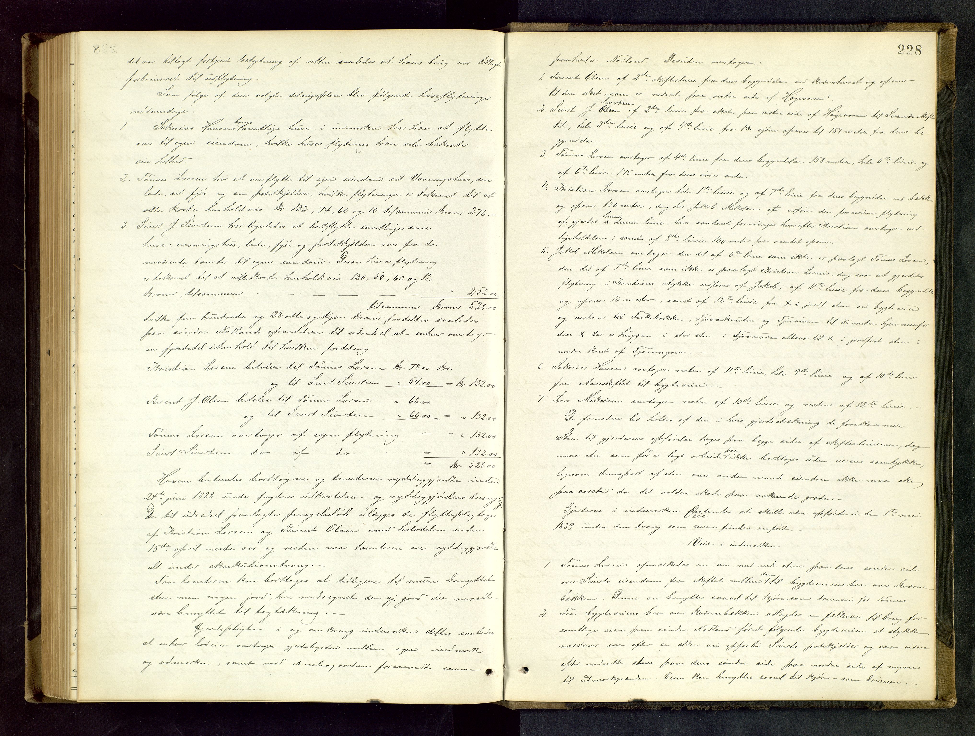 Rogaland jordskifterett, AV/SAST-A-102426/Oa/L0048: Forhandlingsprotokoll, 1881-1886, s. 228