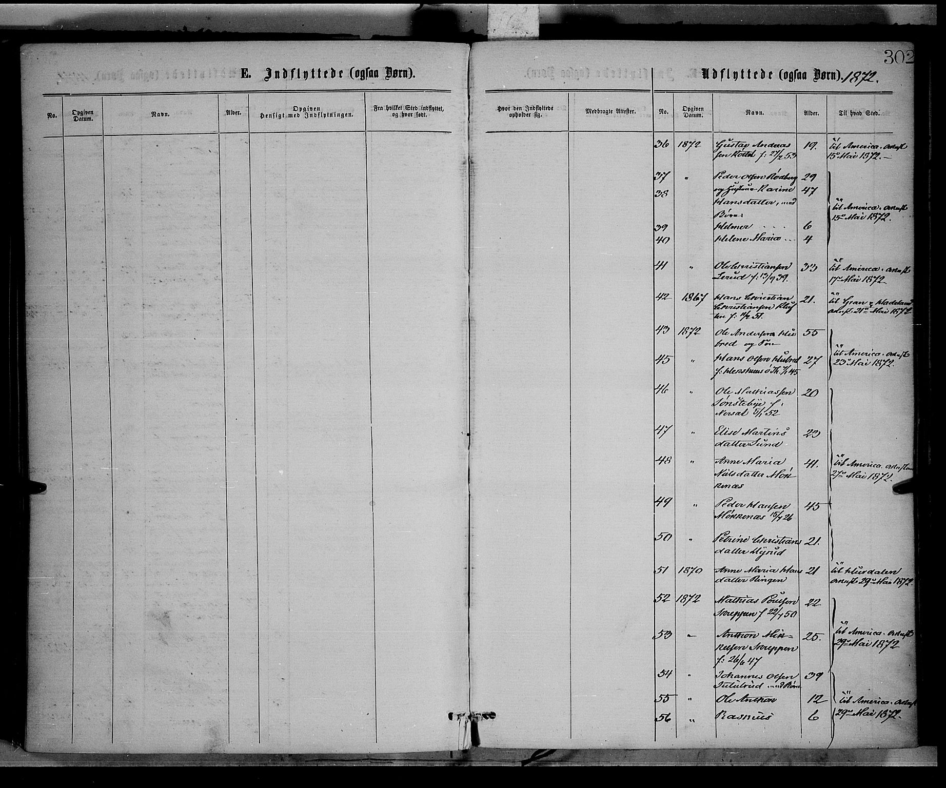 Vestre Toten prestekontor, SAH/PREST-108/H/Ha/Haa/L0008: Ministerialbok nr. 8, 1870-1877, s. 302