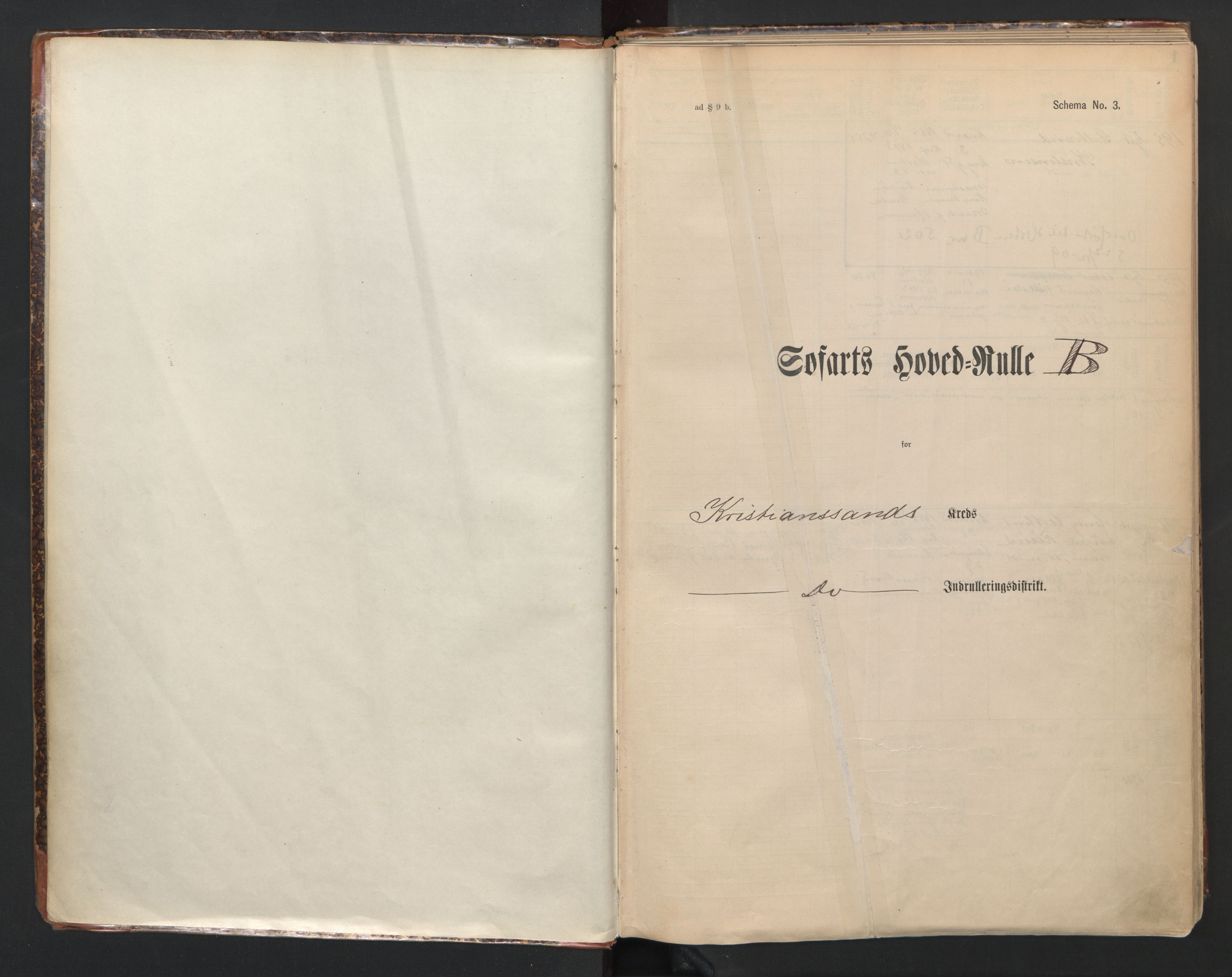 Kristiansand mønstringskrets, AV/SAK-2031-0015/F/Fb/L0012: Hovedrulle B nr 195-603, I-19, 1910-1948, s. 3