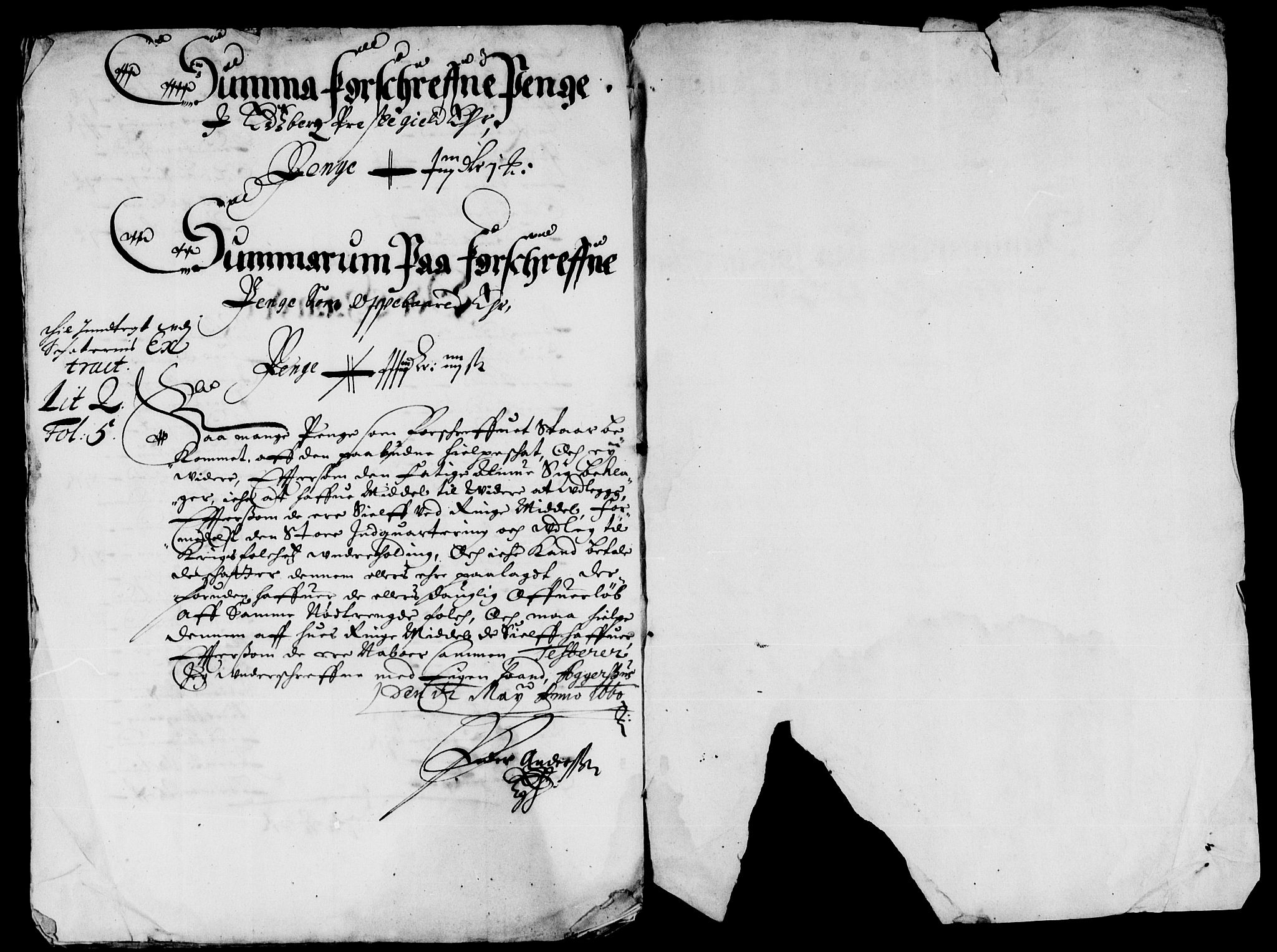 Rentekammeret inntil 1814, Reviderte regnskaper, Lensregnskaper, AV/RA-EA-5023/R/Rb/Rba/L0258: Akershus len, 1659-1661