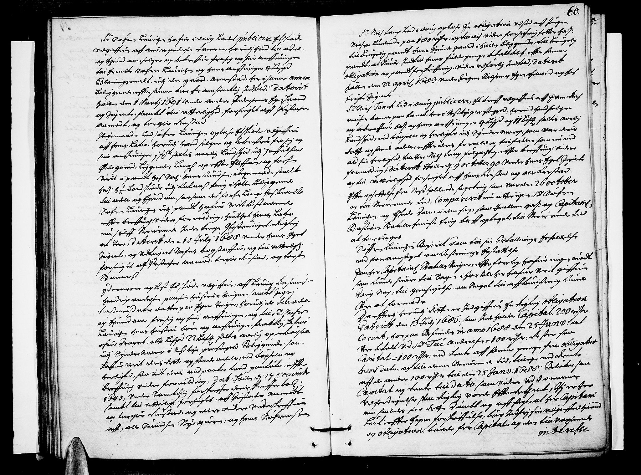 Follo sorenskriveri, AV/SAO-A-10274/F/Fb/Fba/L0025: Tingbok, 1691-1693, s. 59b-60a